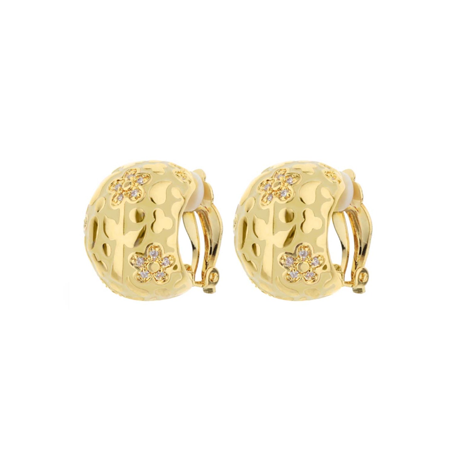 Flowers by Orly Dome Earrings