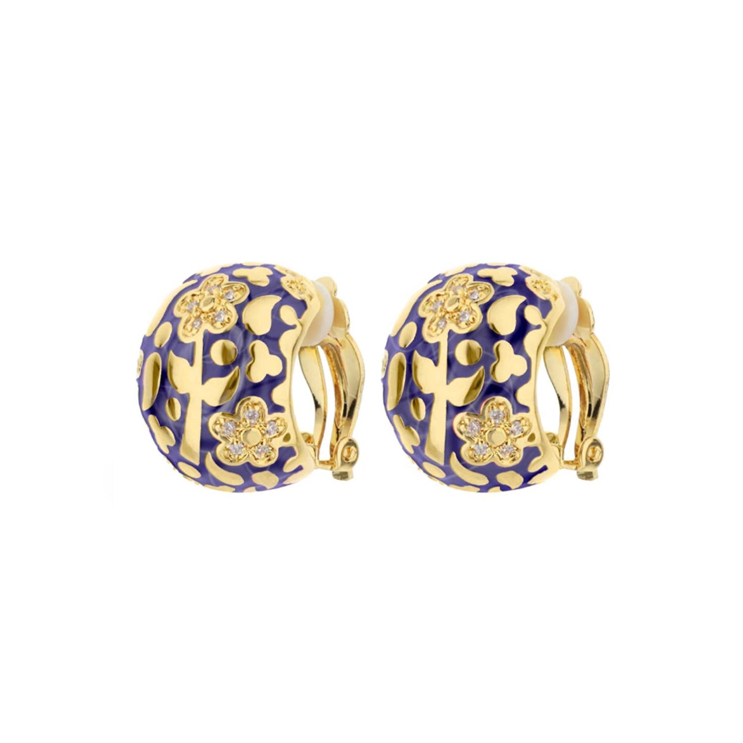 Flowers by Orly Dome Earrings
