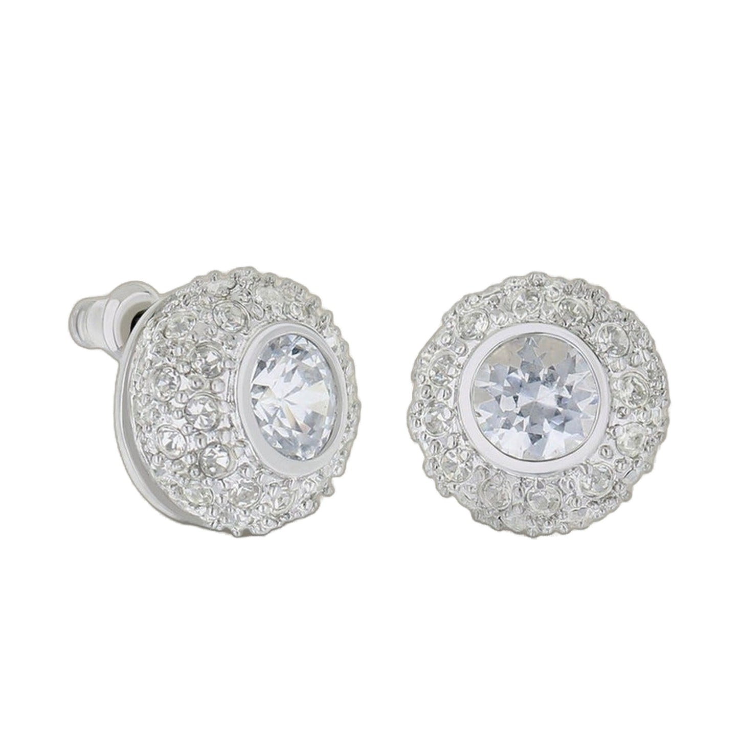 Pave Donut Earrings