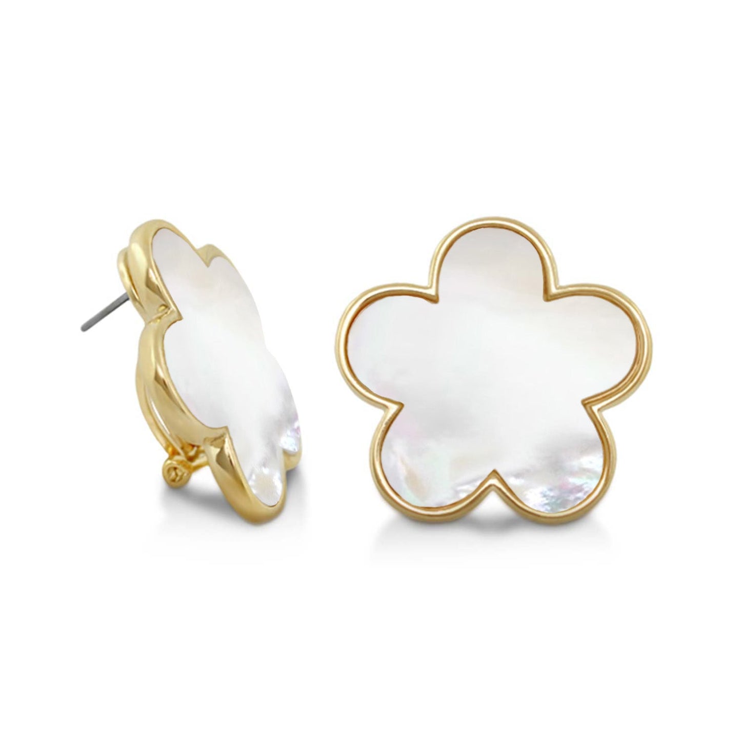 Natural Daisy Earrings