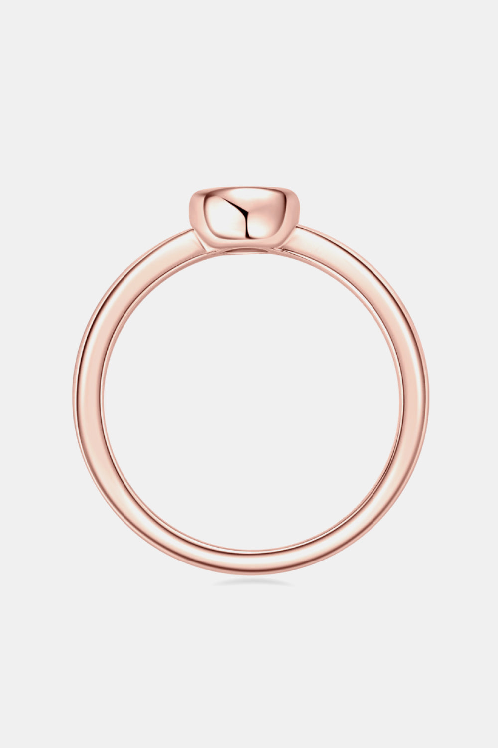 Sparkala™ Pure Sterling Silver Solitaire Ring (18k Rose Gold over Pure Sterling Silver)