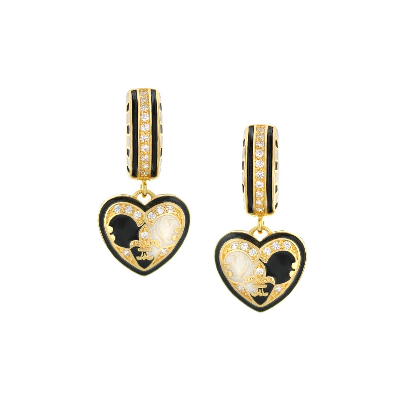 Renaissance Heart Earrings