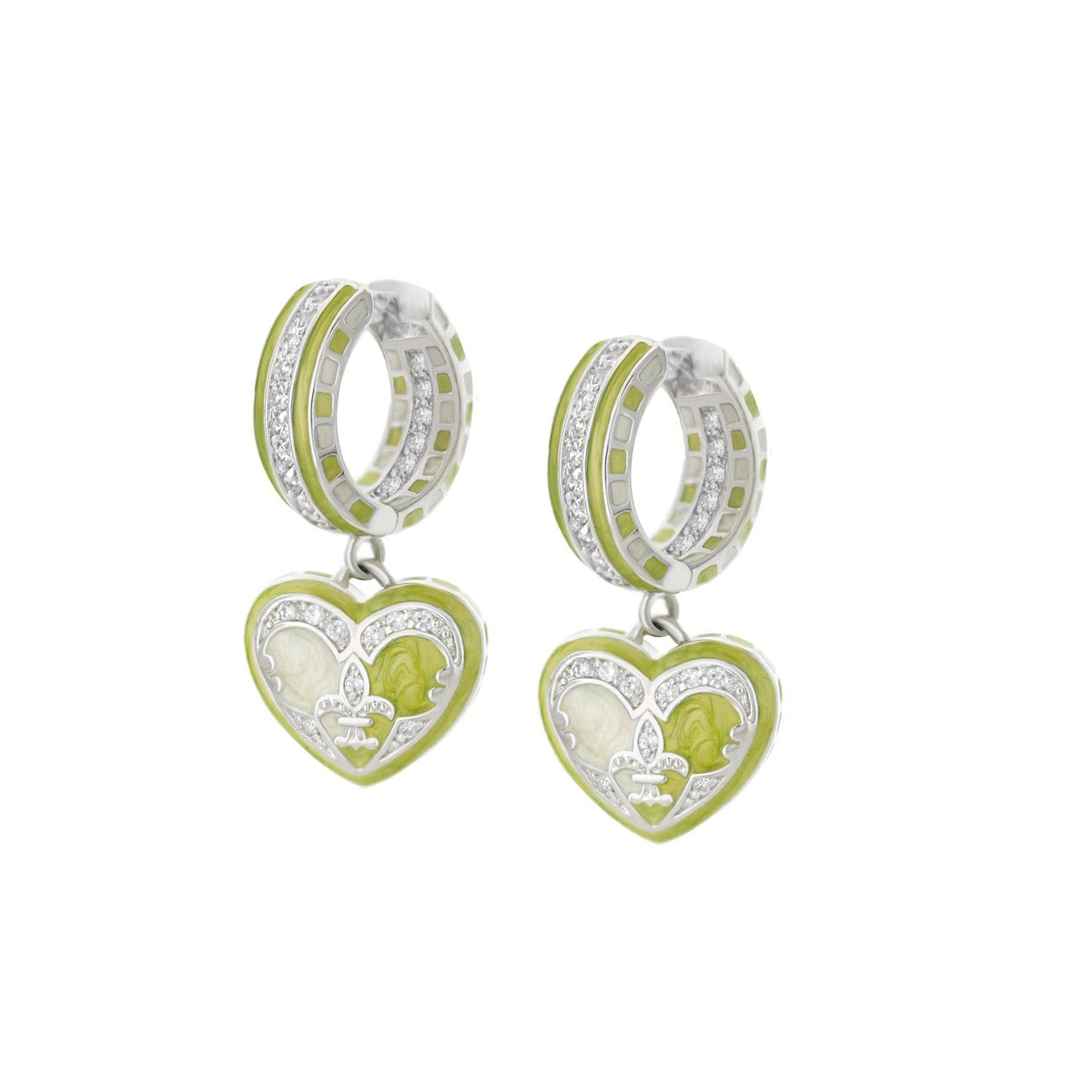 Renaissance Heart Earrings