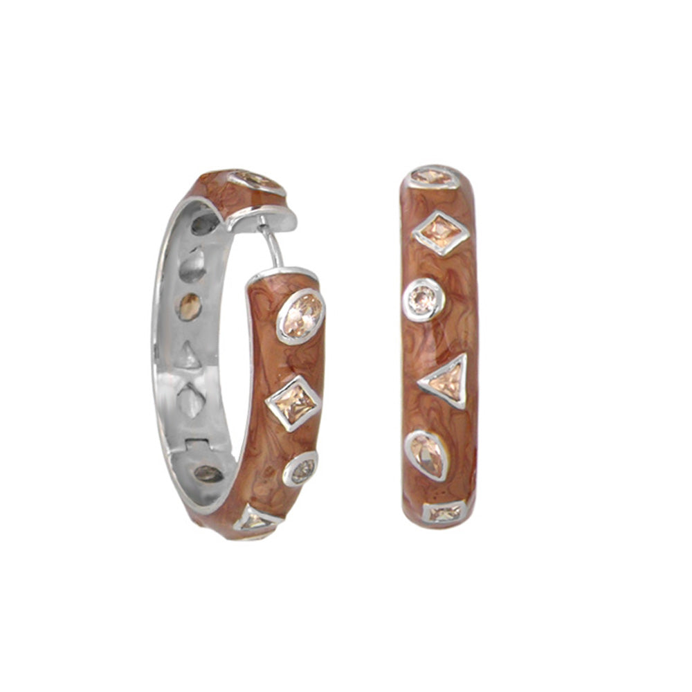 Geometric Design Earrings
