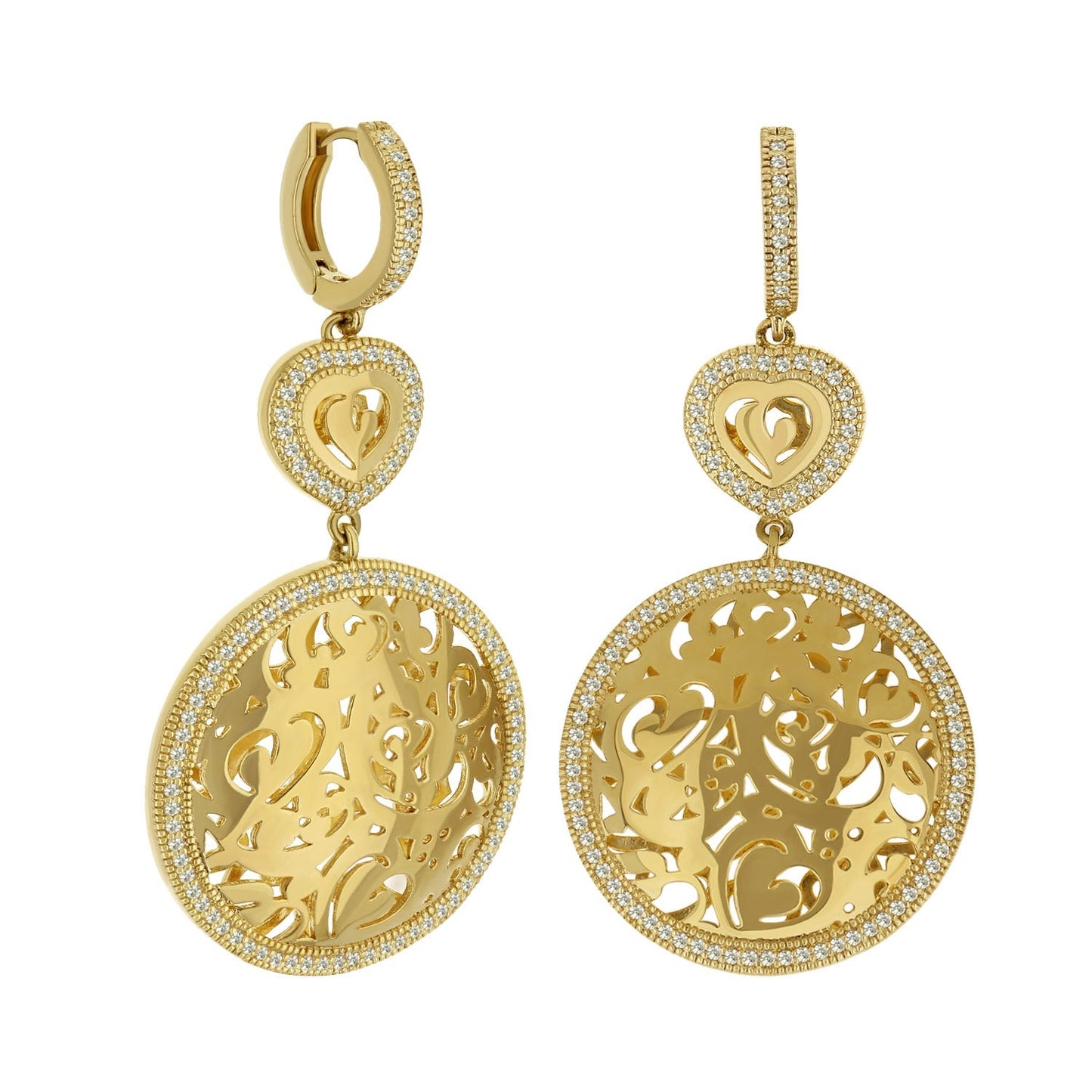 Hidden Hearts Earrings