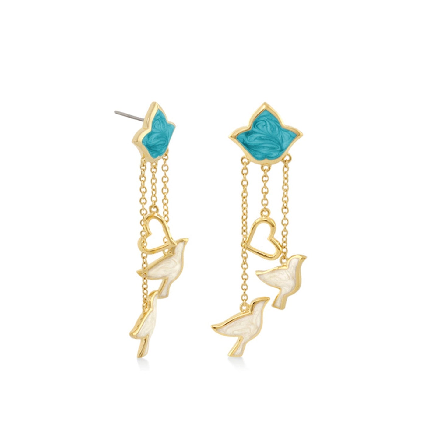 Peace and Dove Earrings