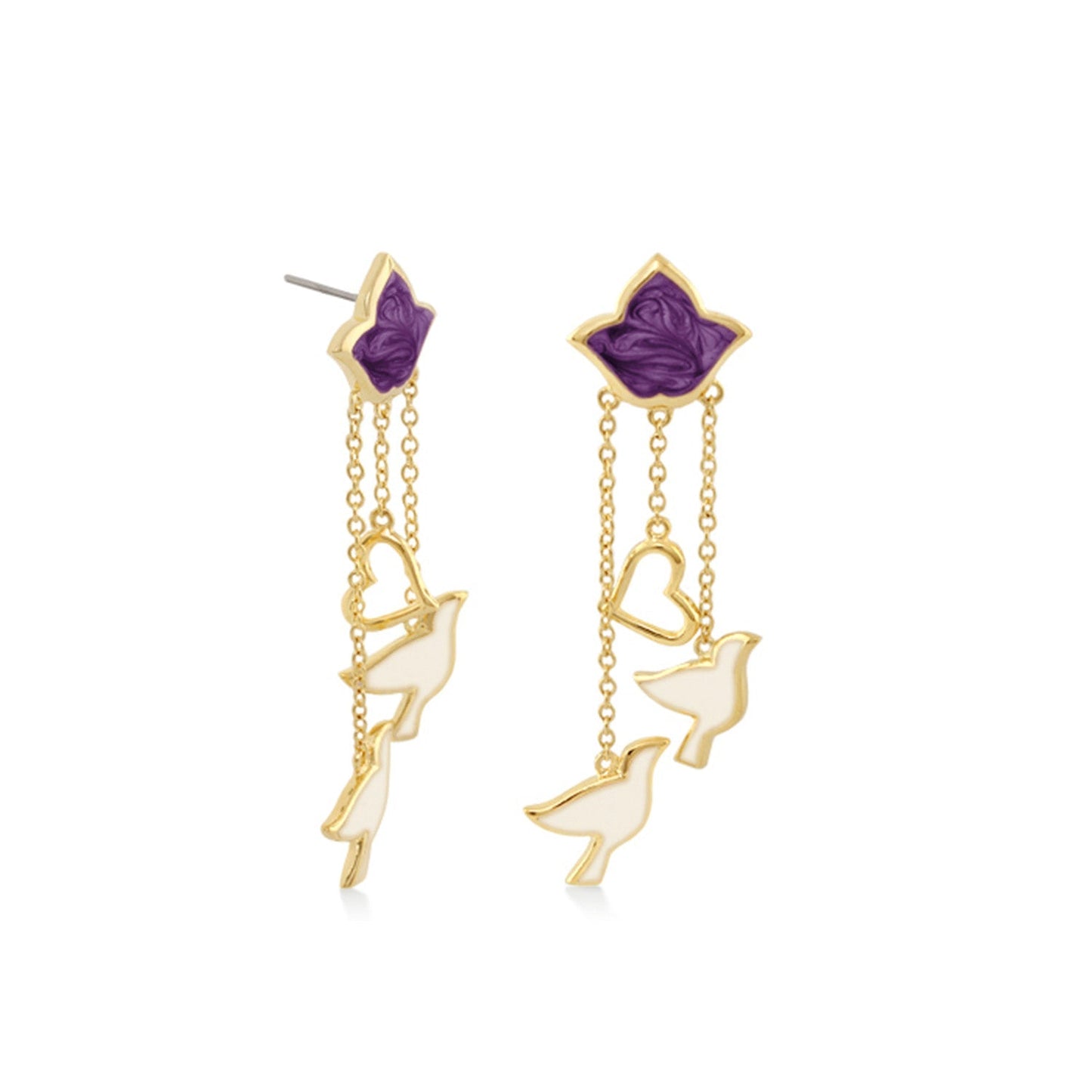 Peace and Dove Earrings