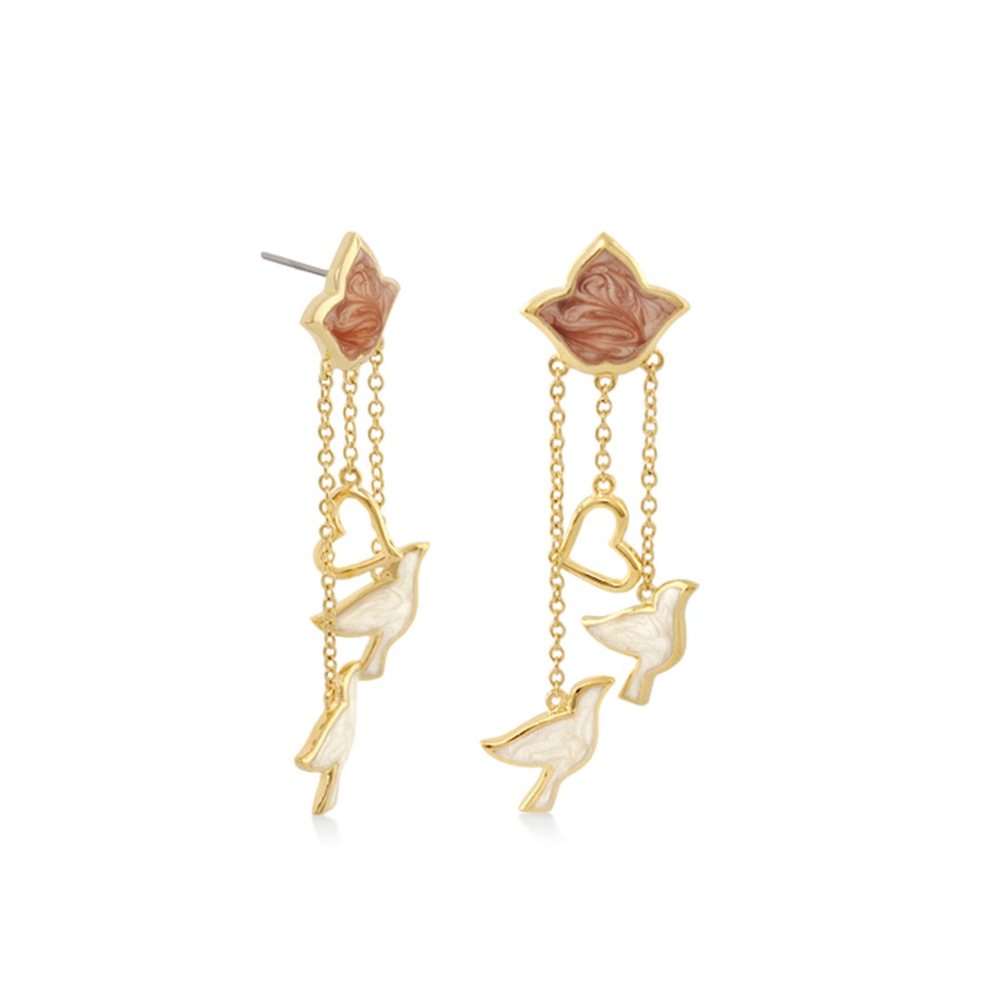Peace and Dove Earrings