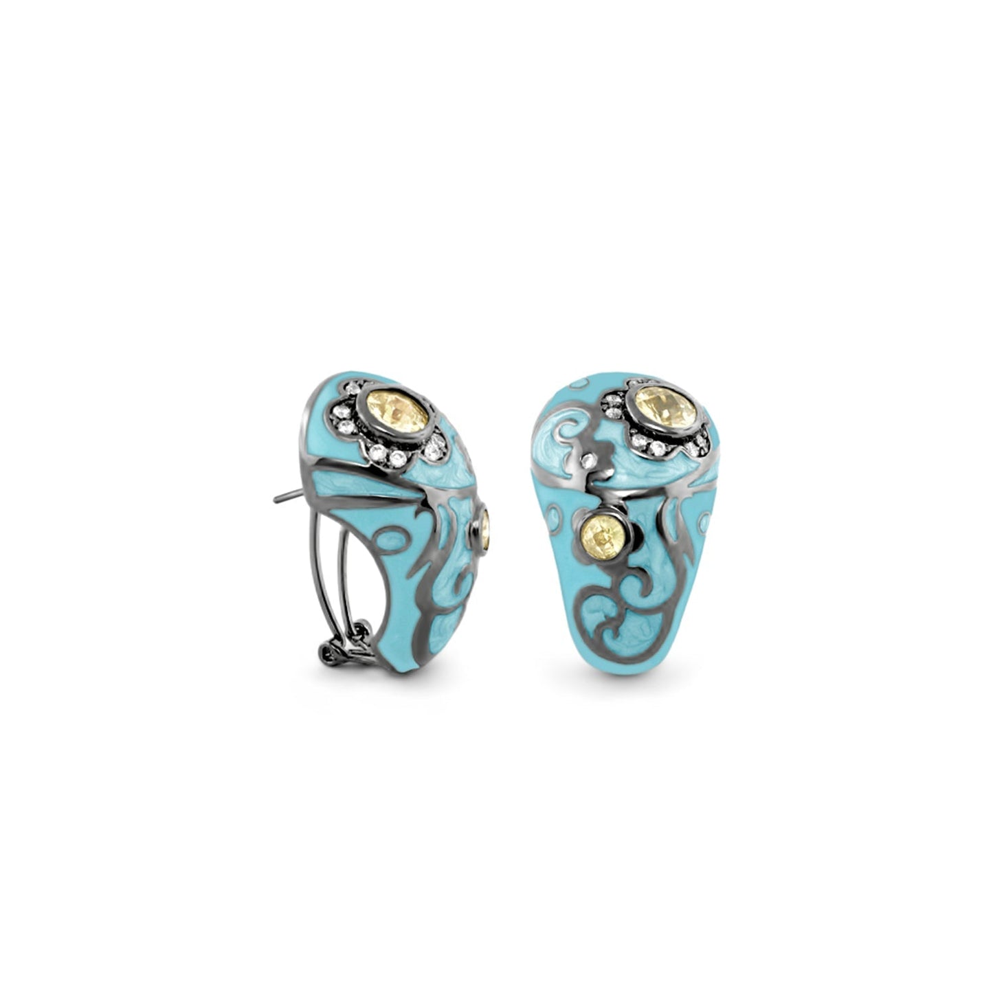 Daisy Swirl Earrings