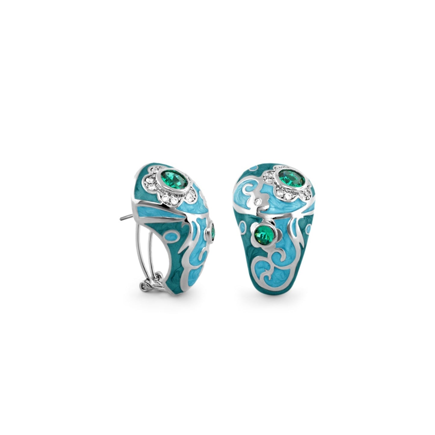 Daisy Swirl Earrings