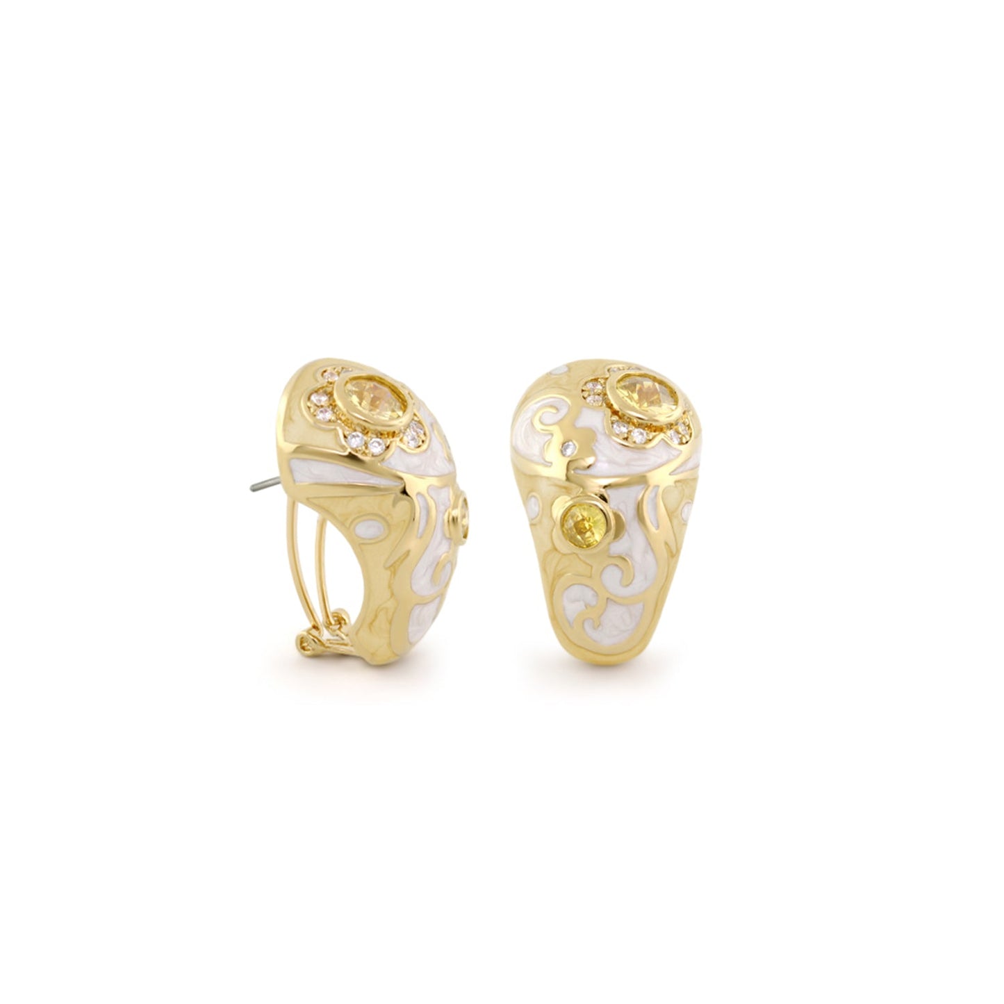 Daisy Swirl Earrings