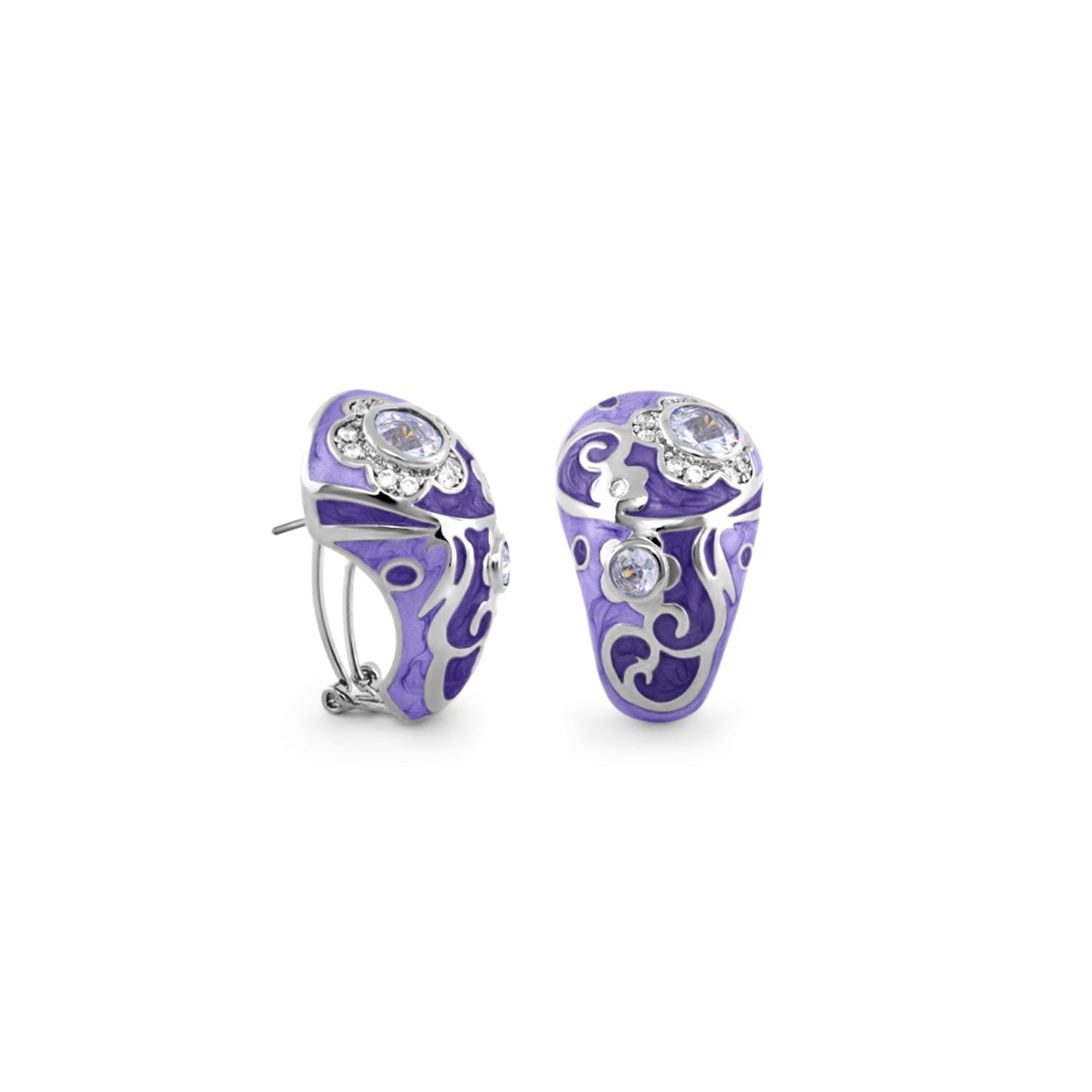 Daisy Swirl Earrings
