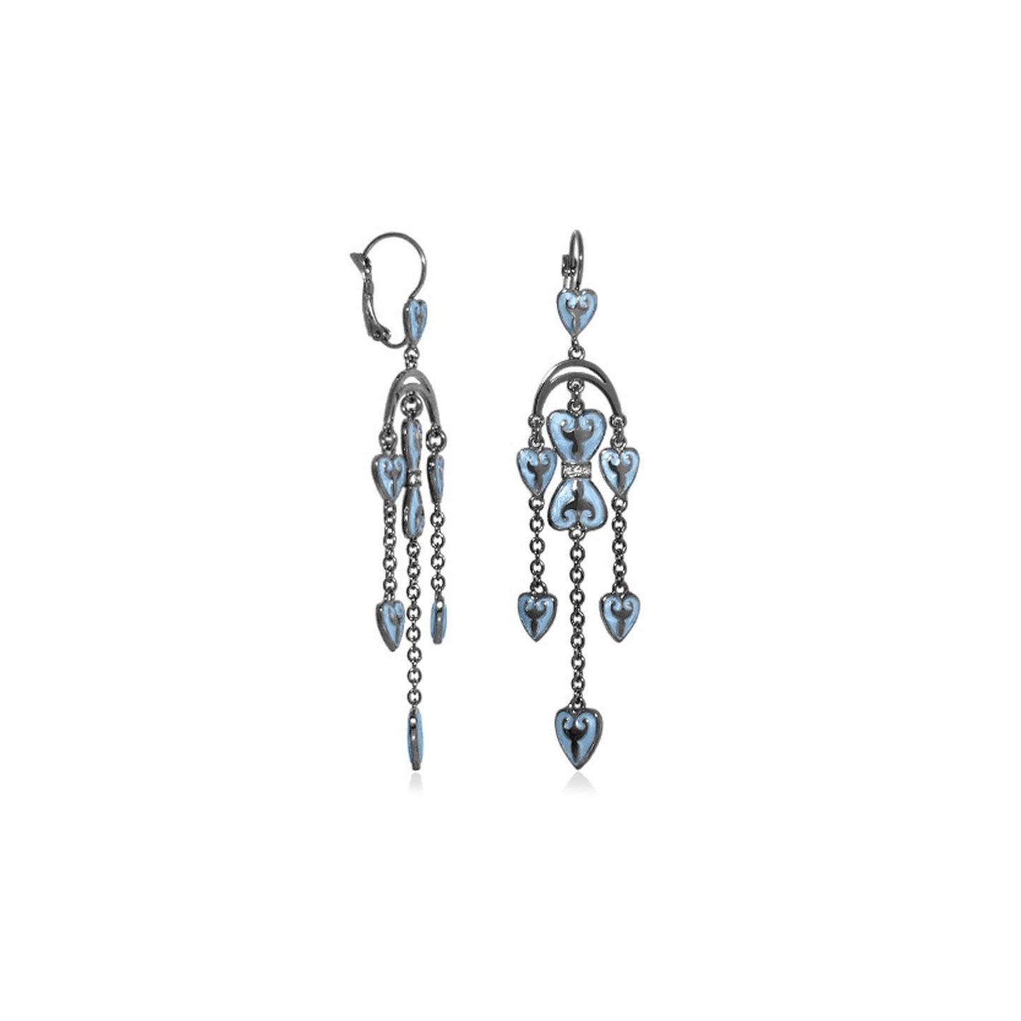 Bows and Hearts Earrings