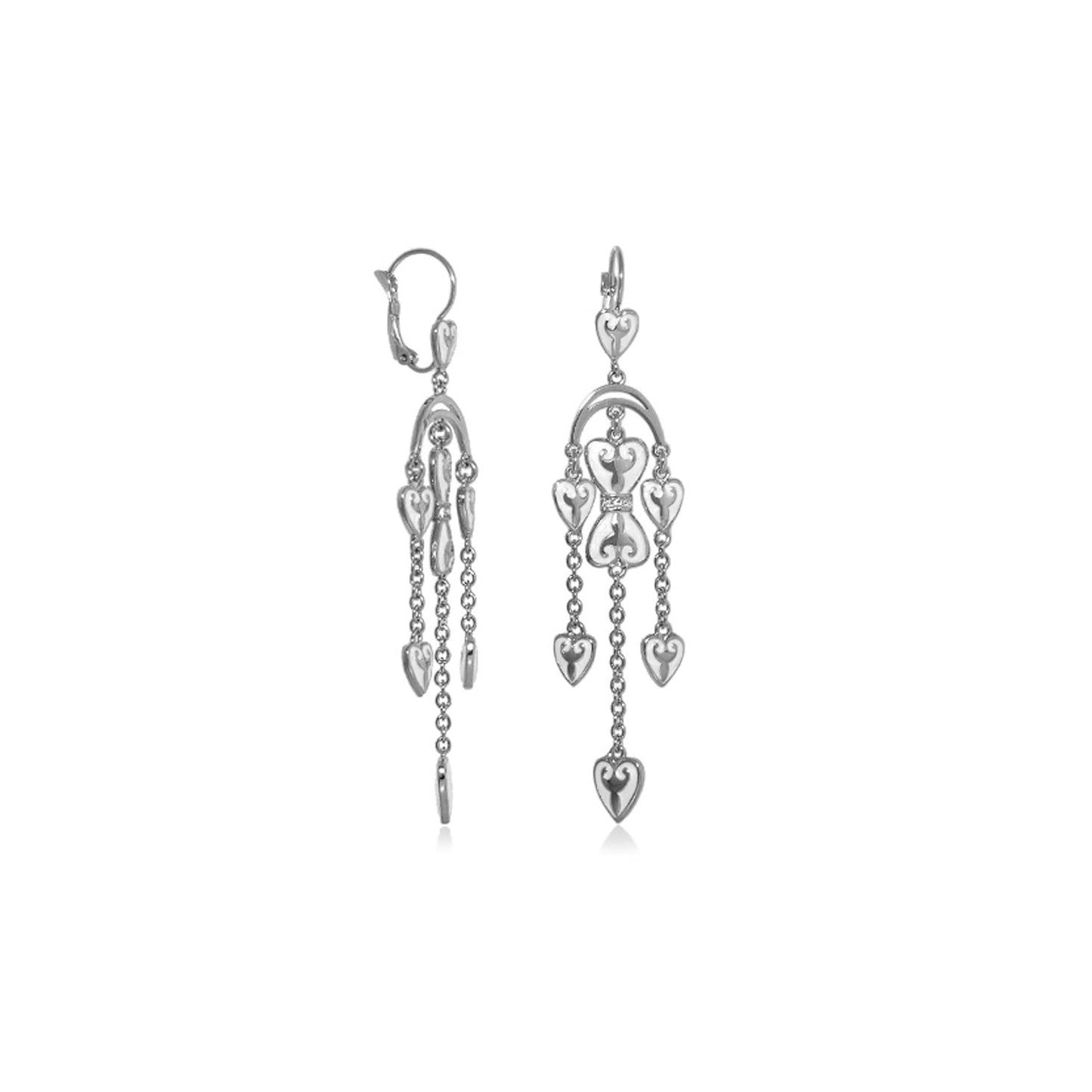 Bows and Hearts Earrings