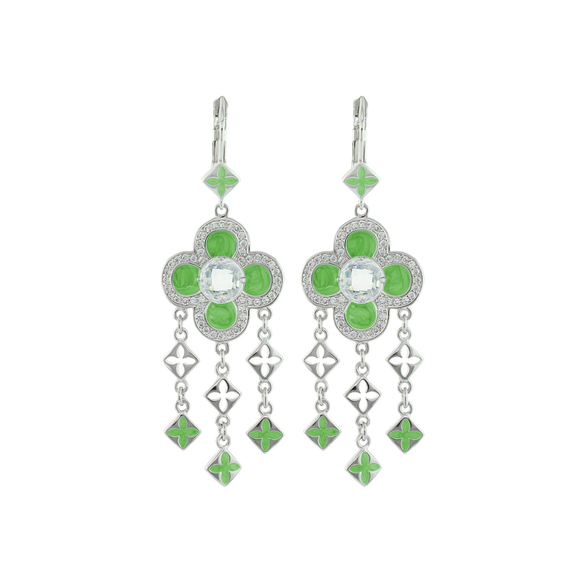 Floral Knight Earrings