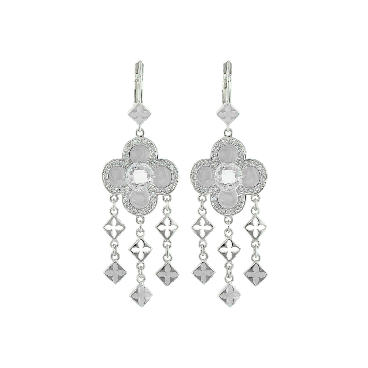 Floral Knight Earrings