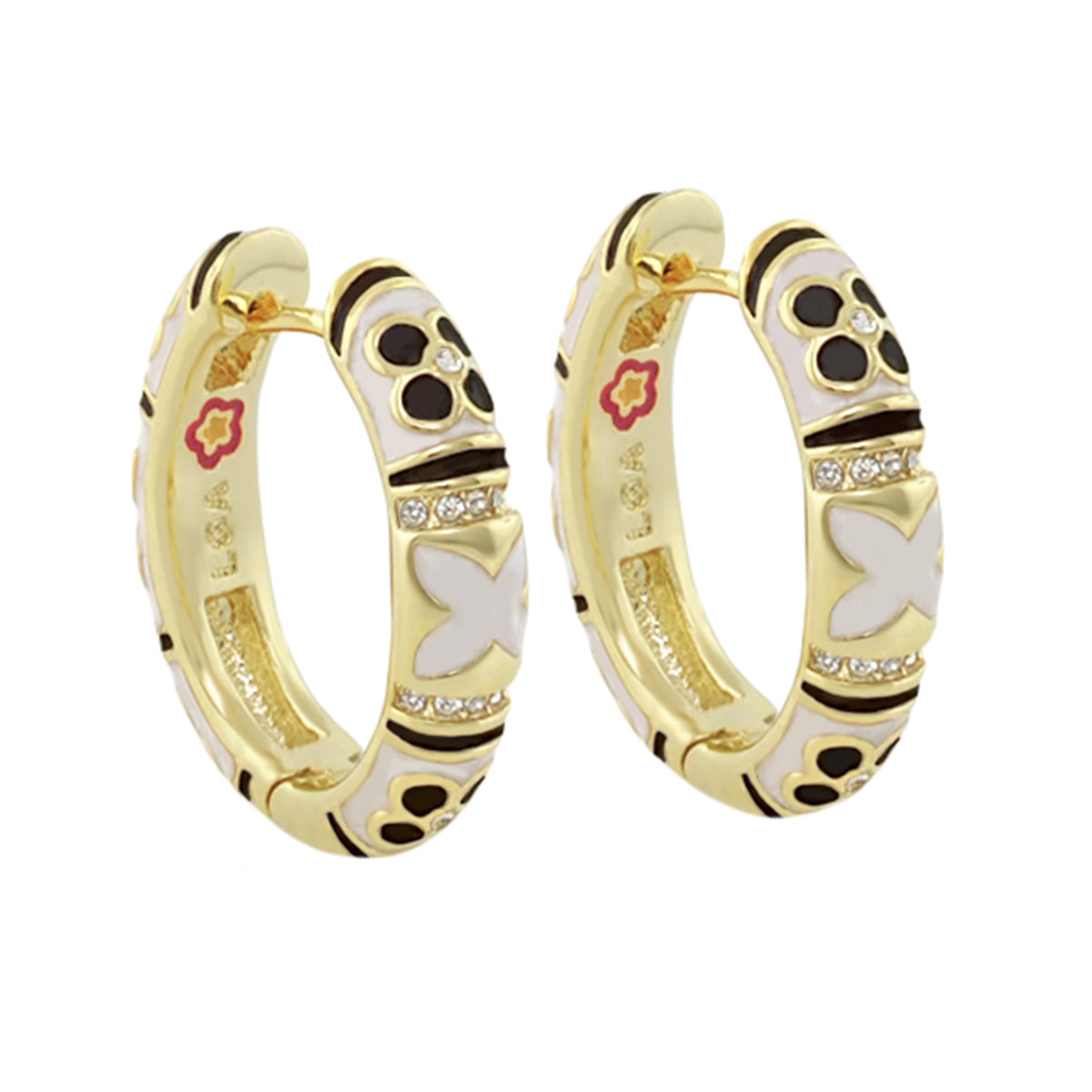 Floral Knight Earrings