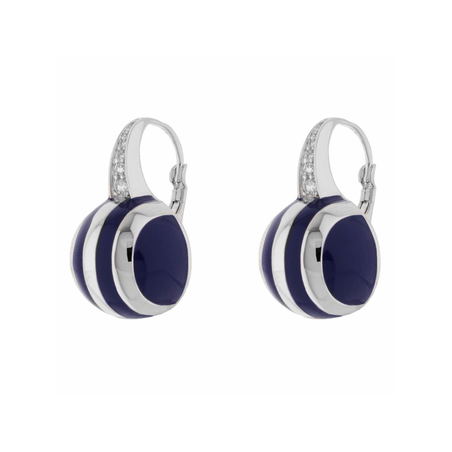 Bamboo Striped Earrings