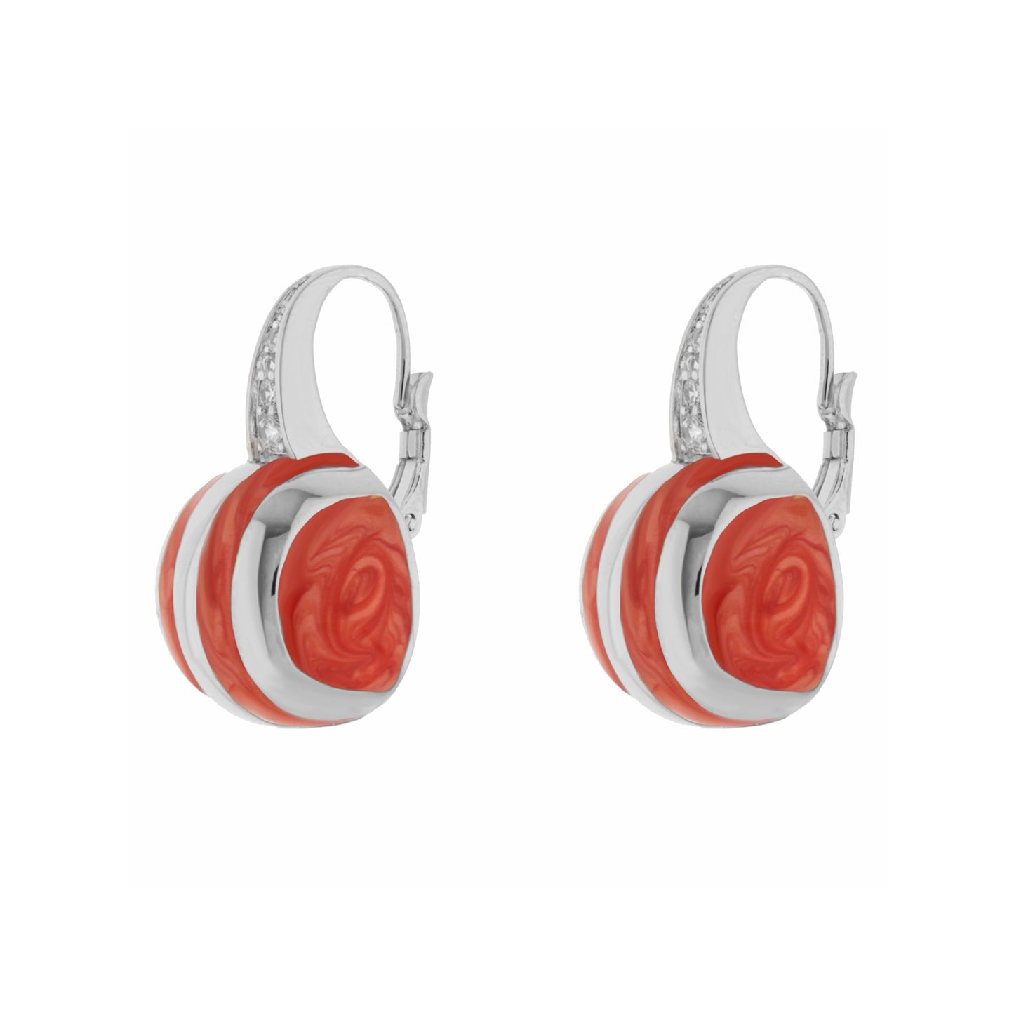 Bamboo Striped Earrings