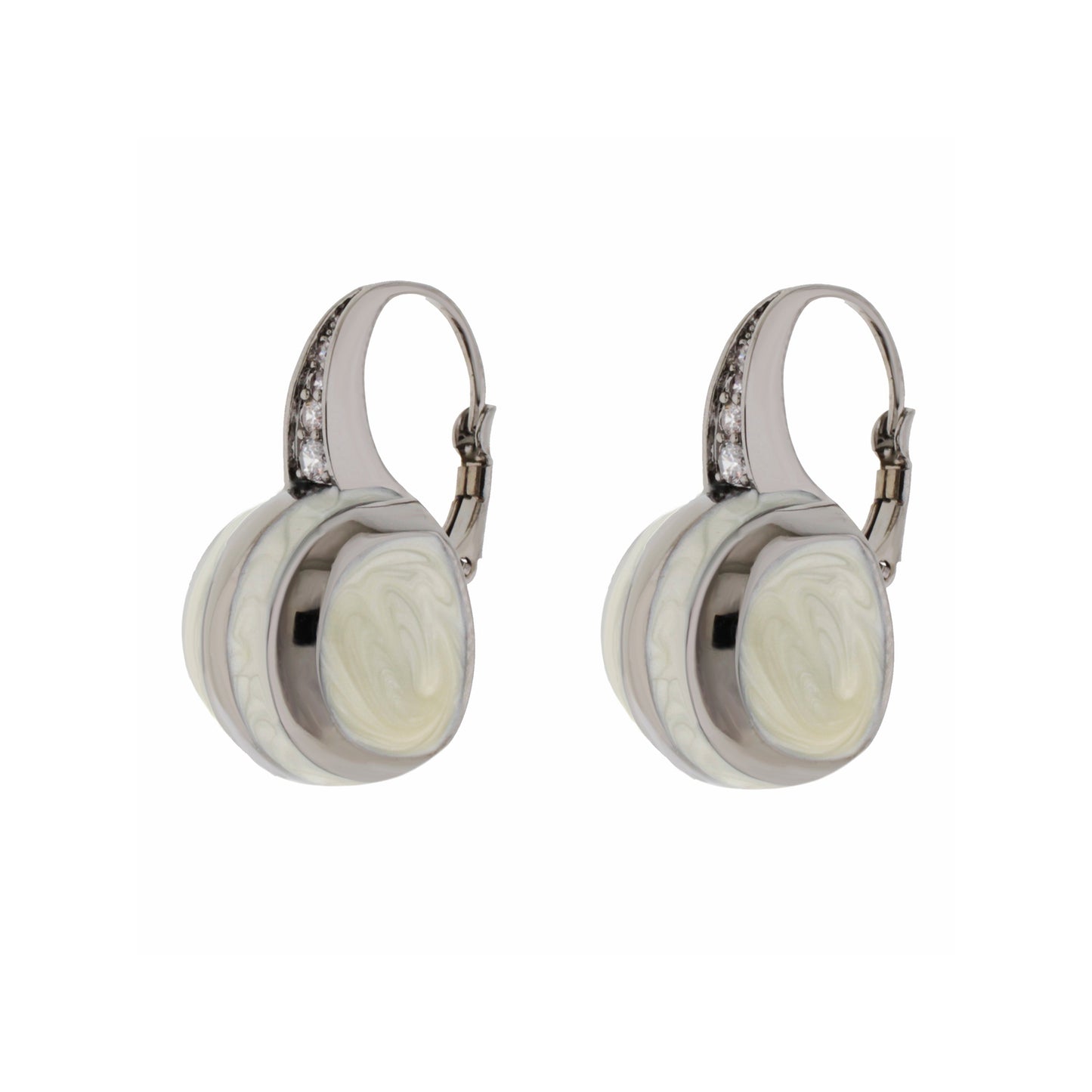 Bamboo Striped Earrings