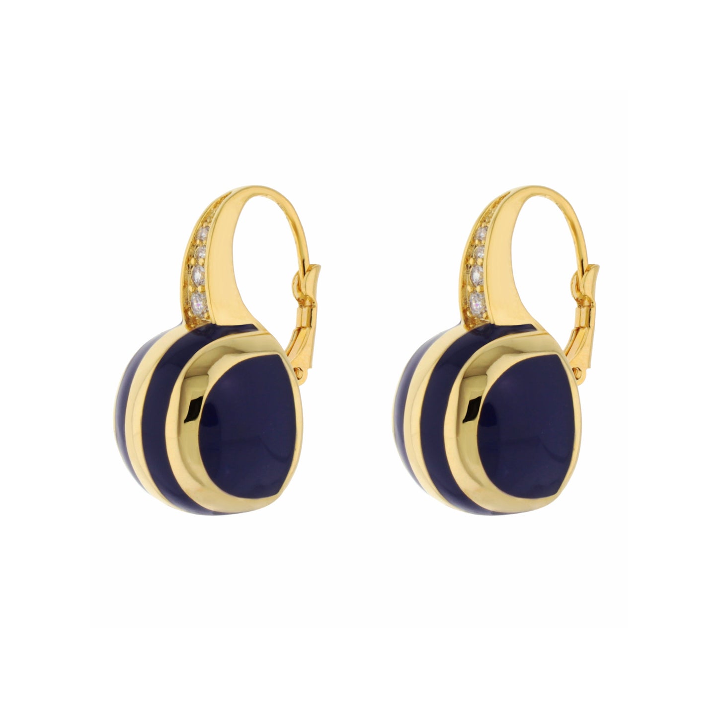 Bamboo Striped Earrings