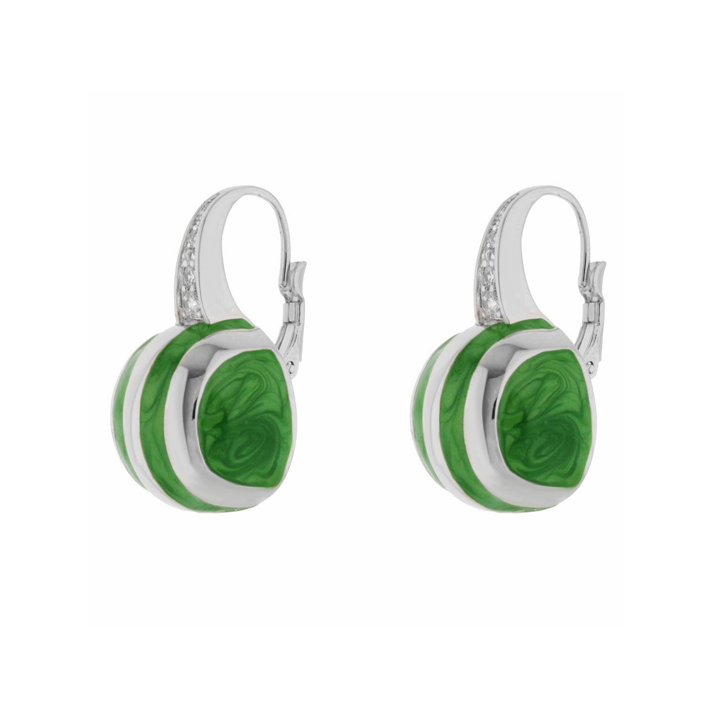 Bamboo Striped Earrings