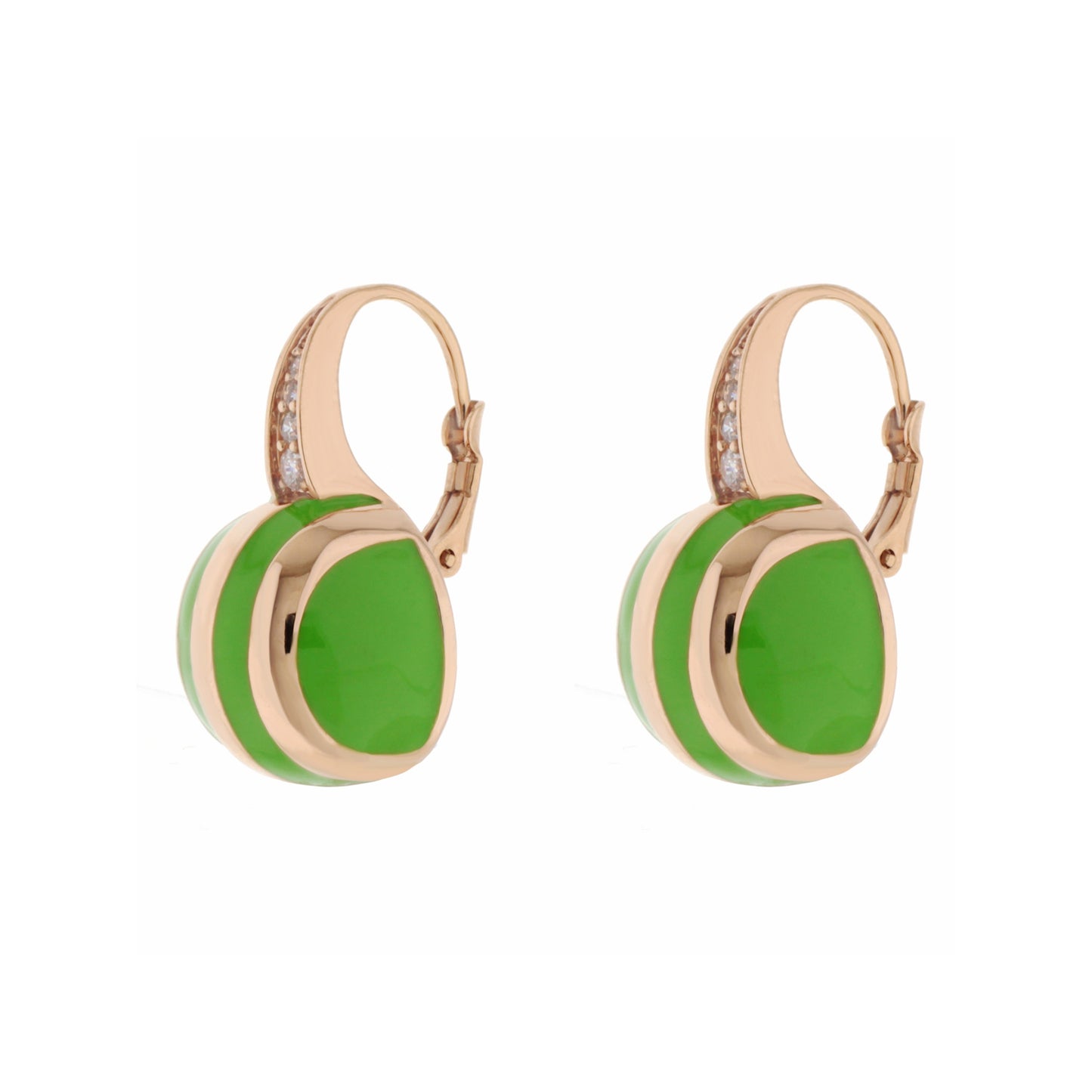 Bamboo Striped Earrings