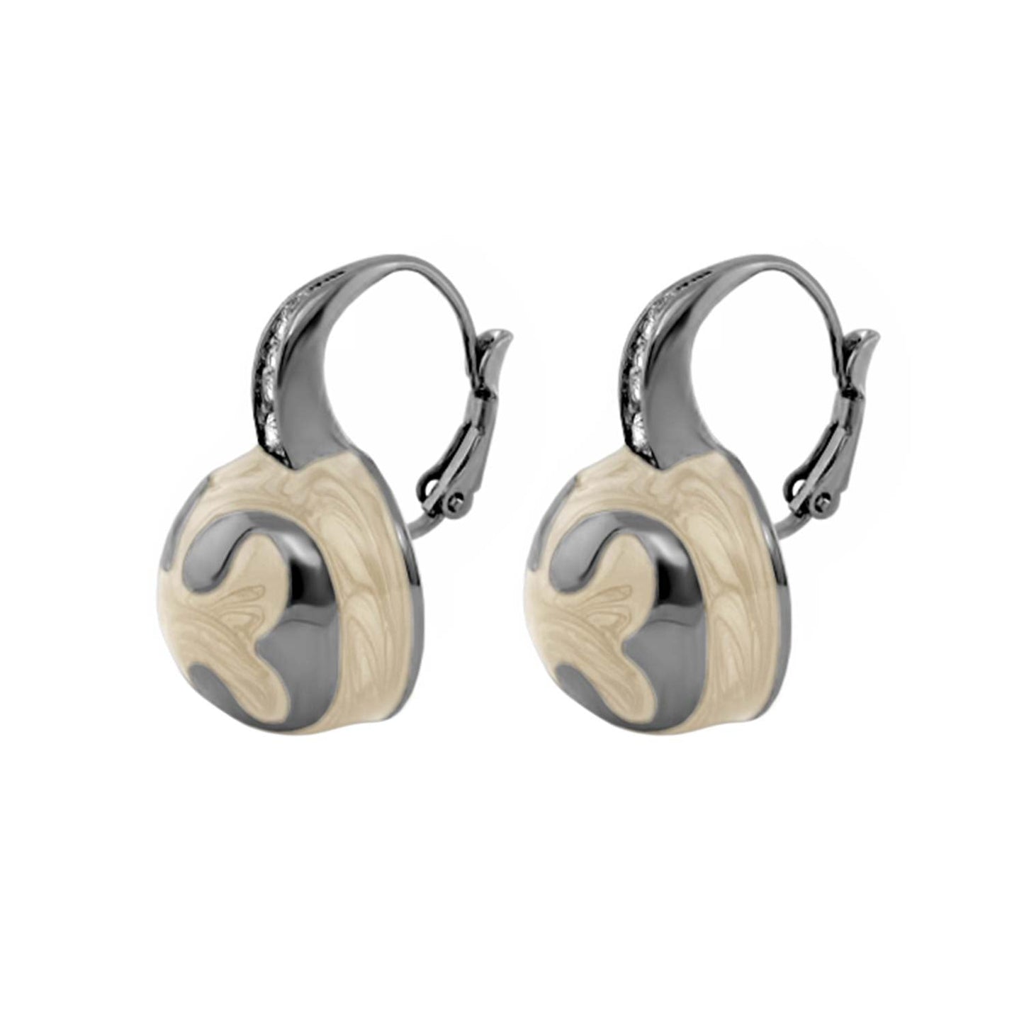 Bamboo Scroll Earrings