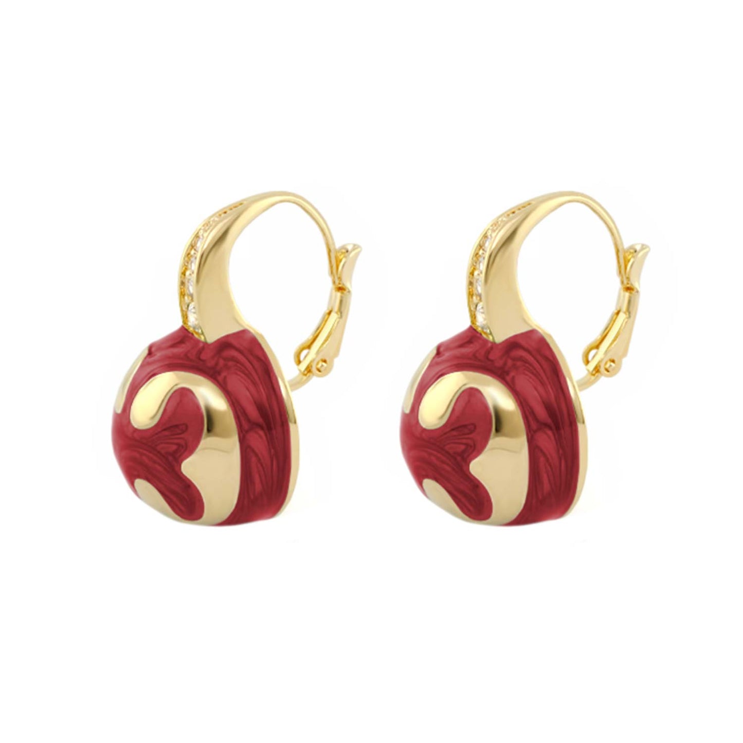 Bamboo Scroll Earrings