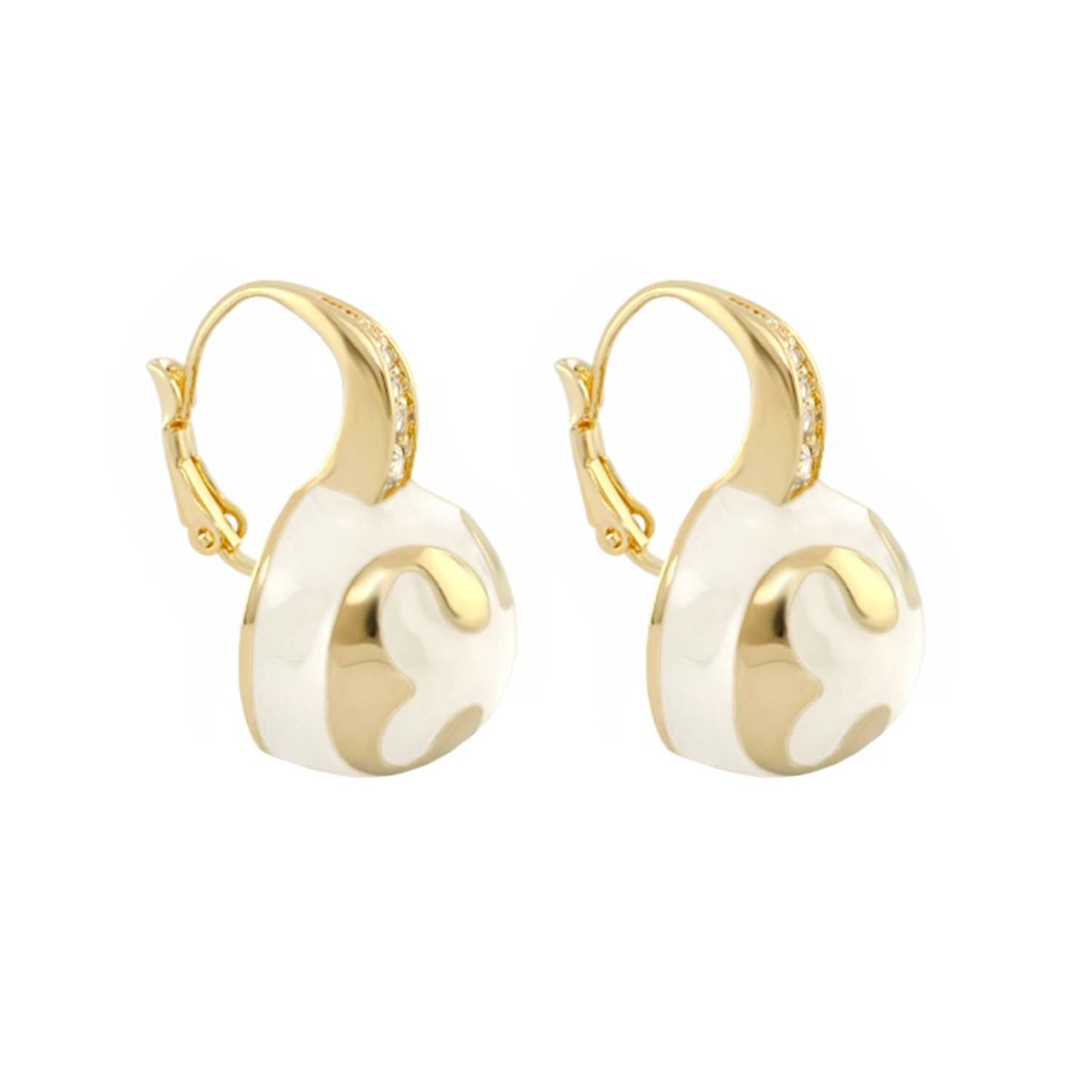 Bamboo Scroll Earrings