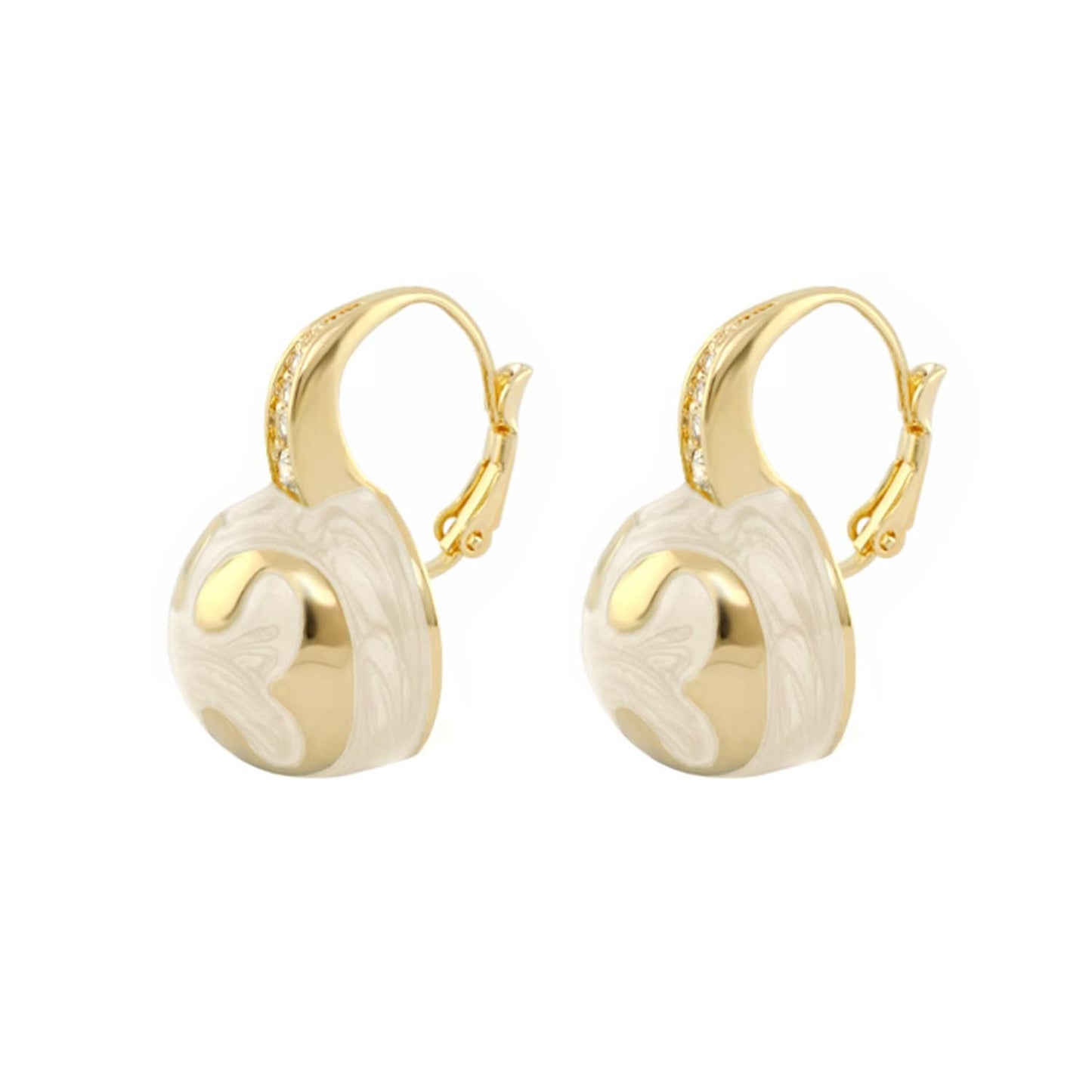 Bamboo Scroll Earrings