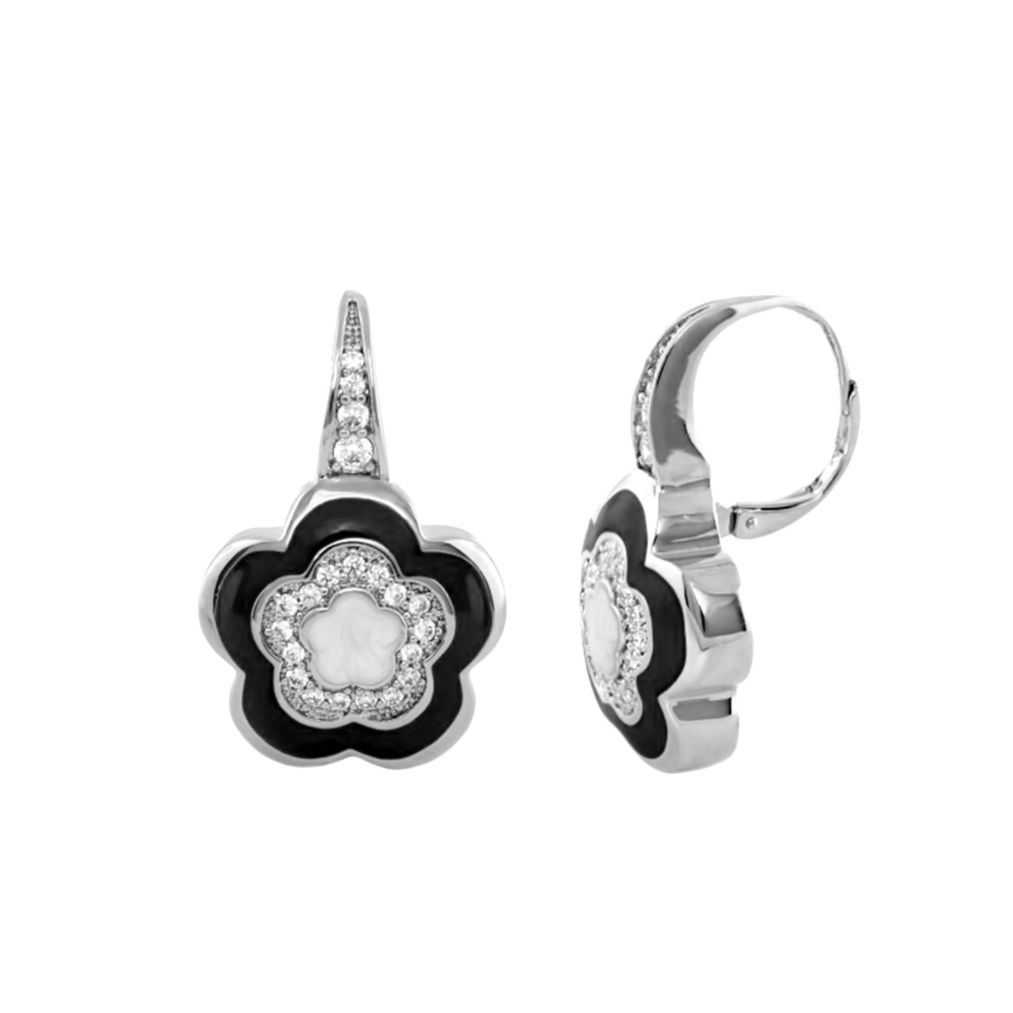 Bamboo Daisy Earrings