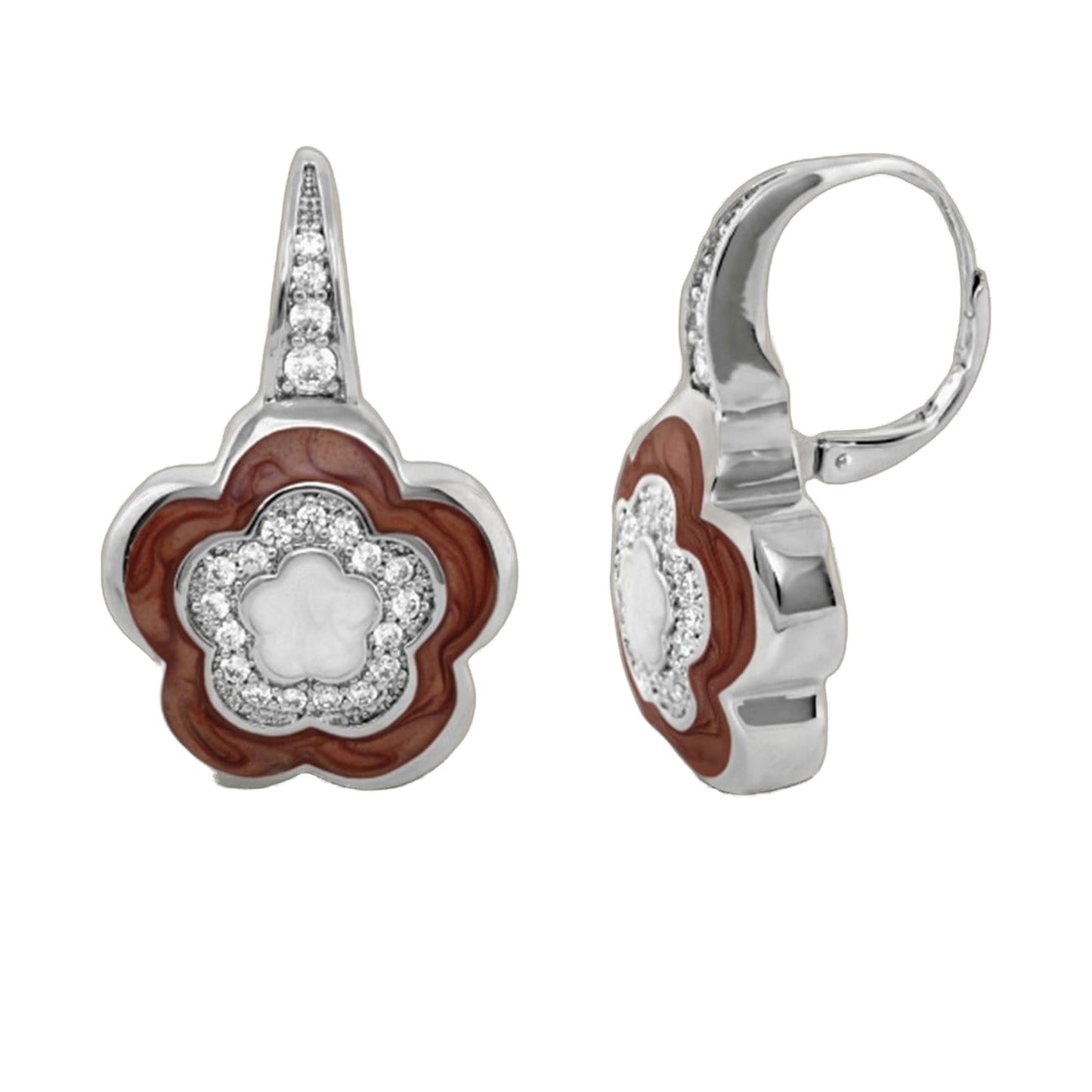 Bamboo Daisy Earrings