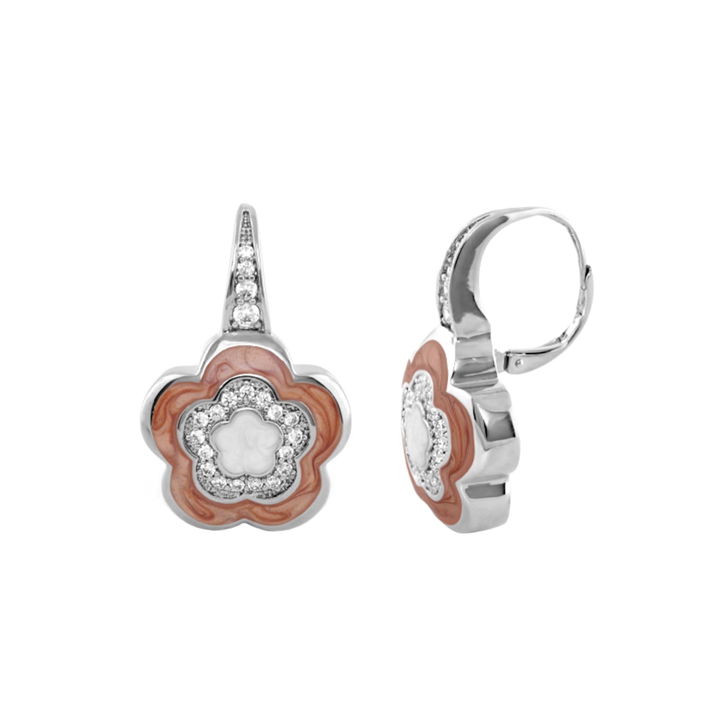 Bamboo Daisy Earrings