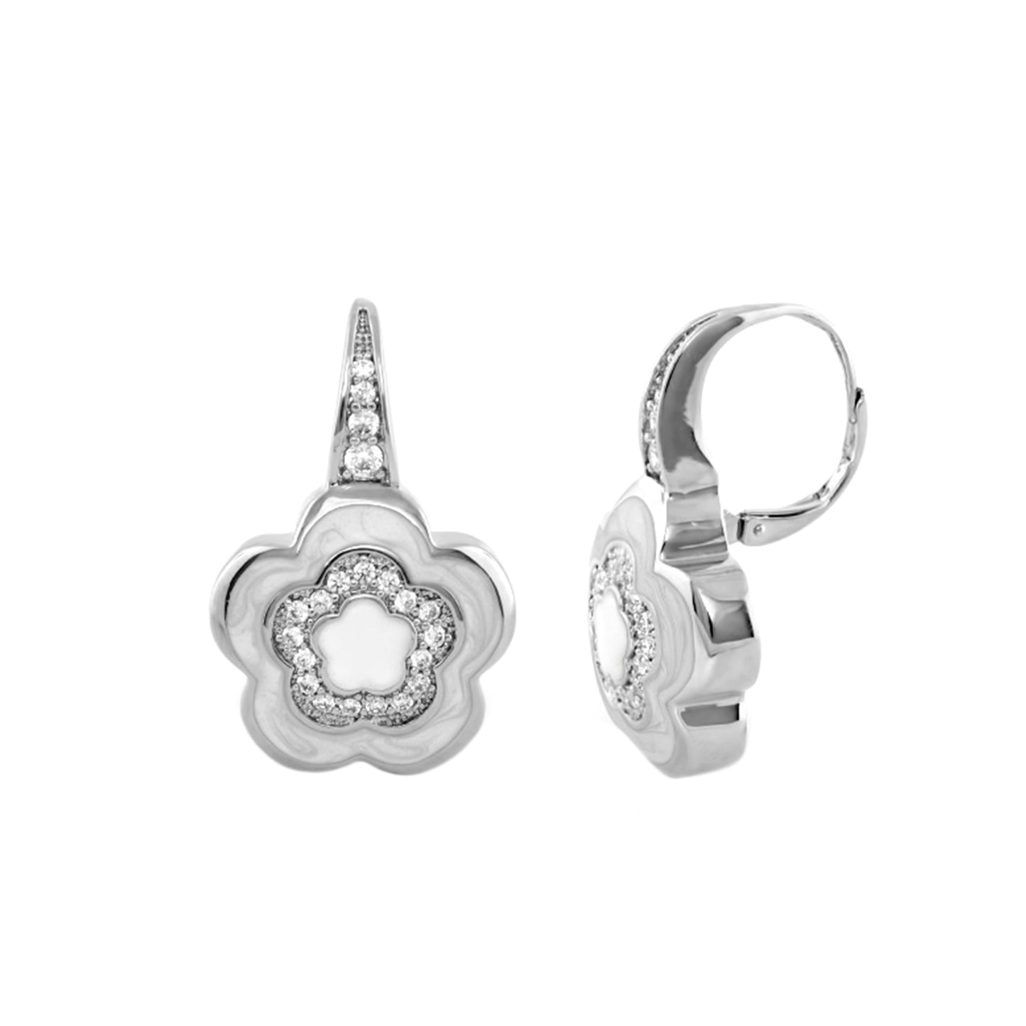 Bamboo Daisy Earrings