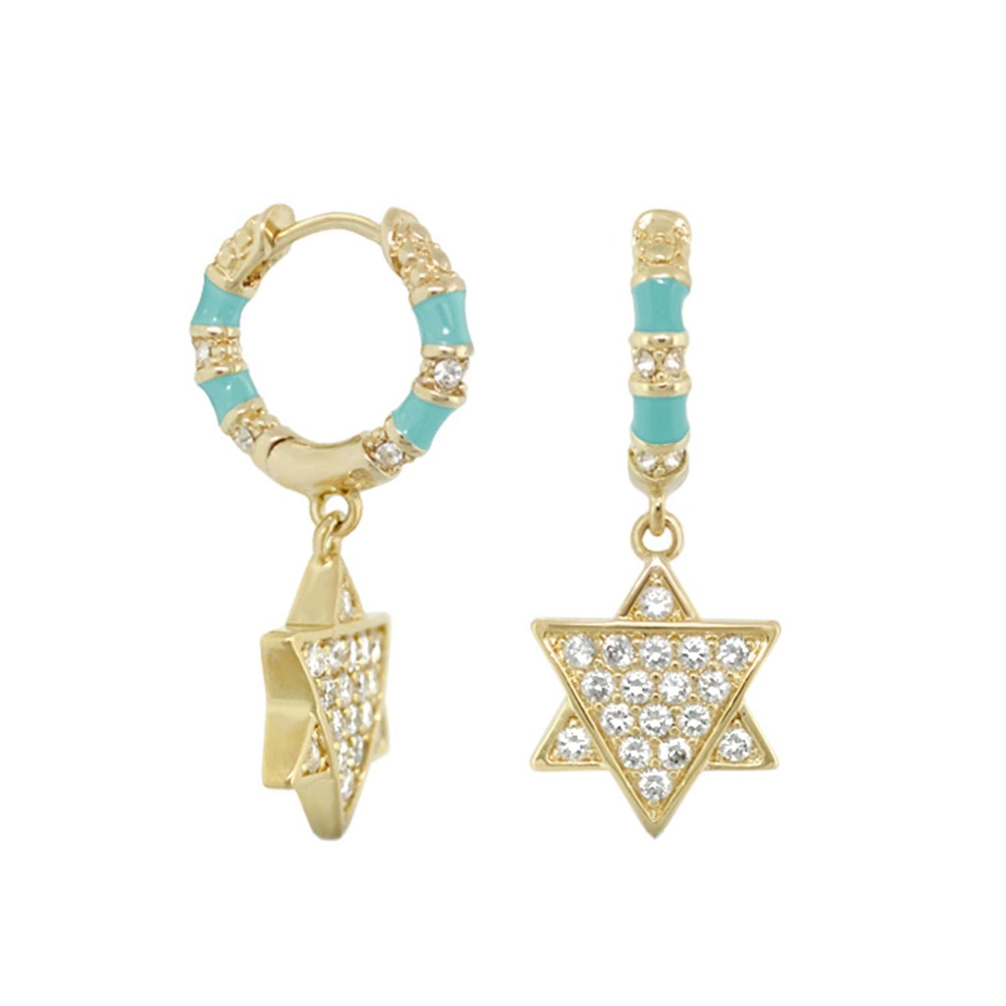 Star of David Earrings