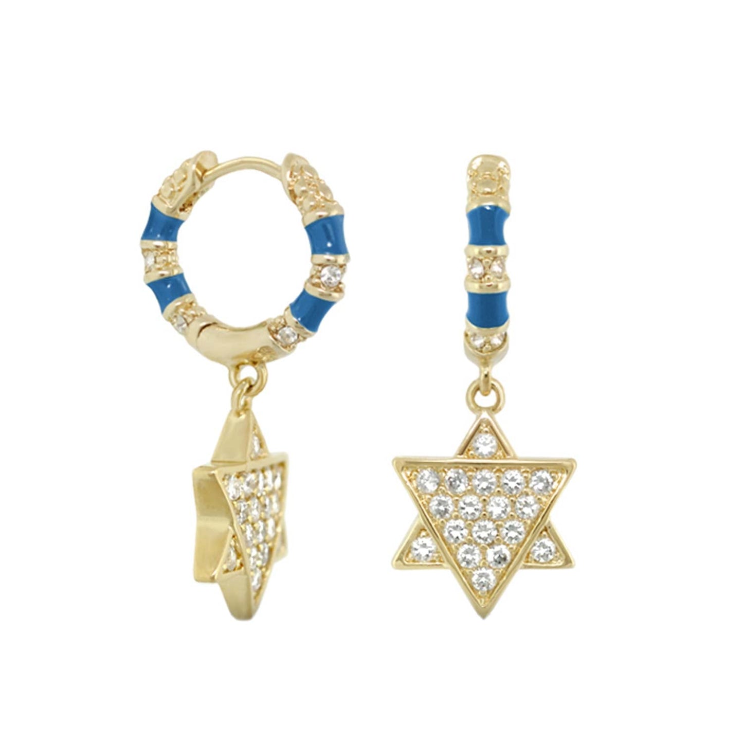 Star of David Earrings
