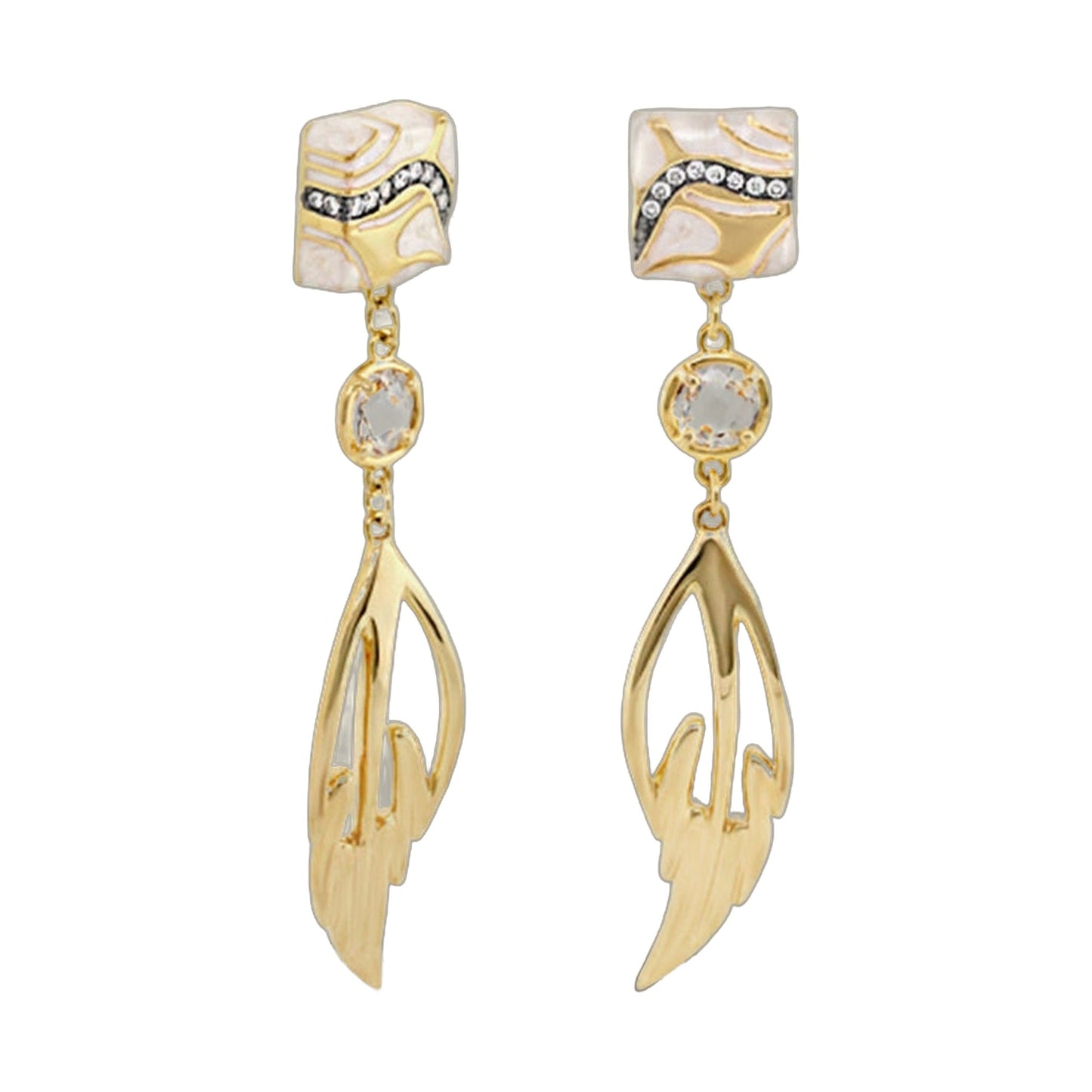 Rock My Swirl Earring