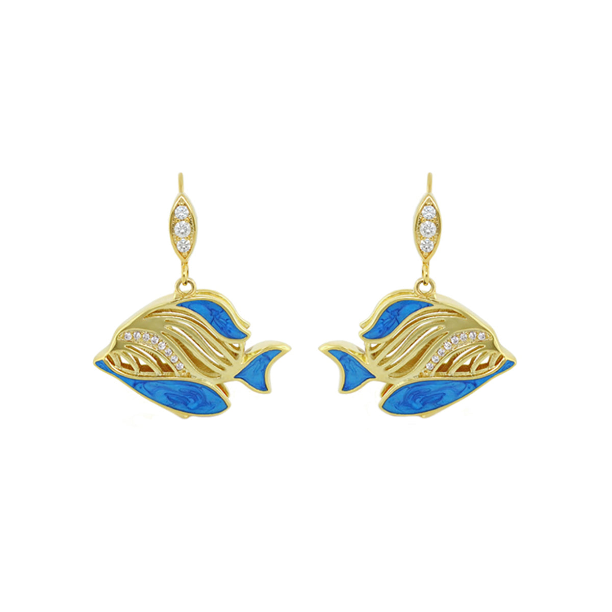 Eau Fish Earrings