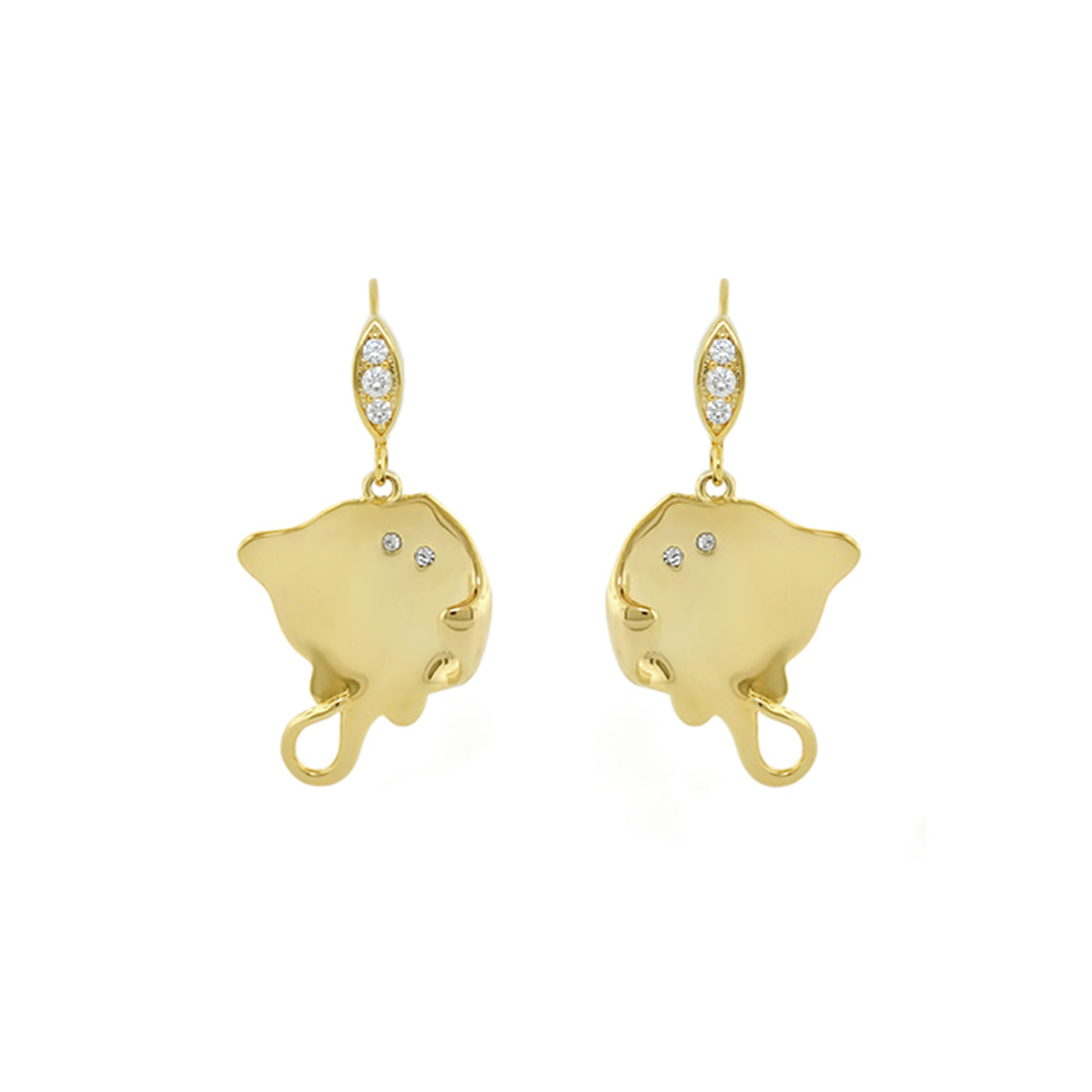 Eau Stingray Earrings