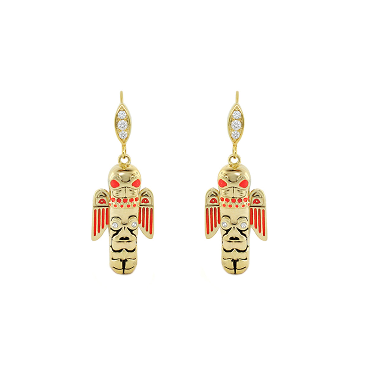 Eau Totem Pole Earrings