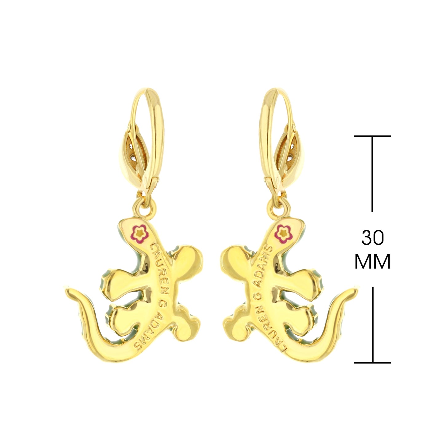 Eau Gecko Earrings