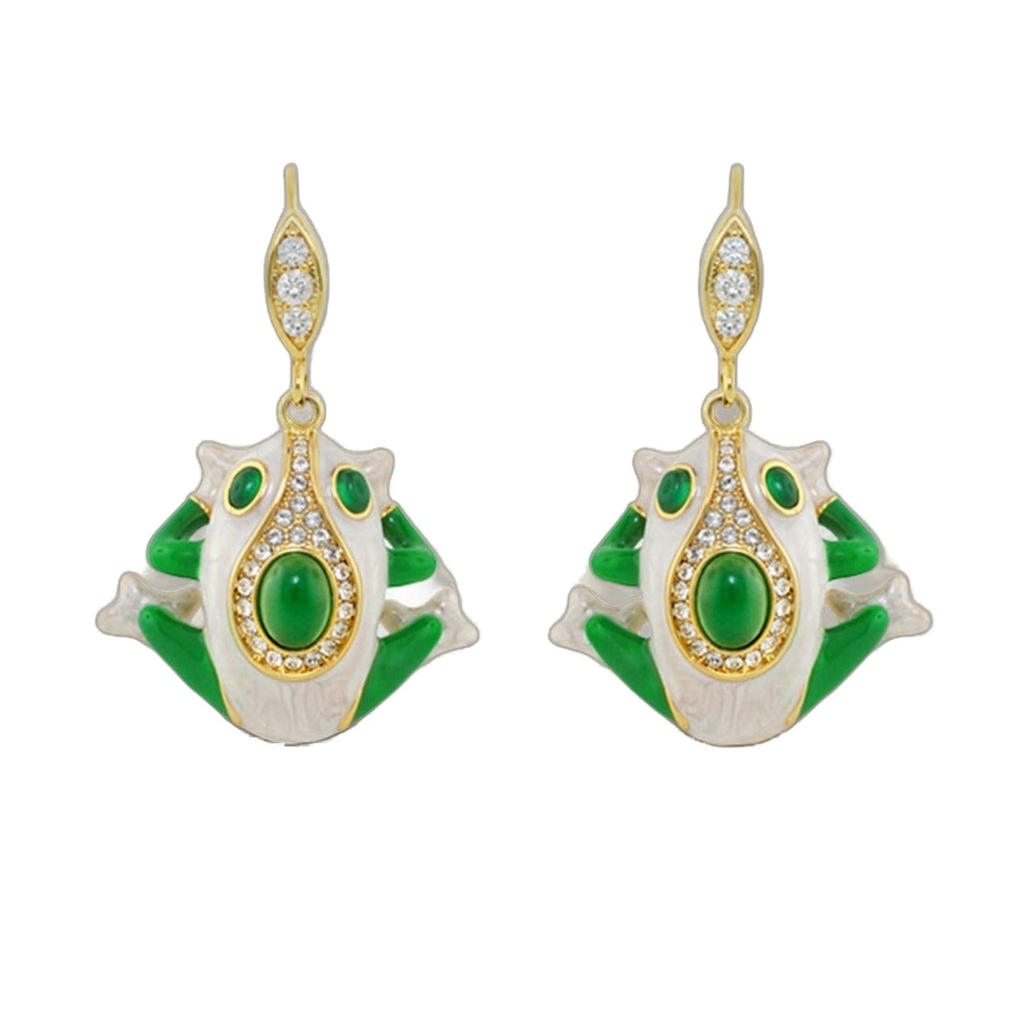 Eau Frog Earrings