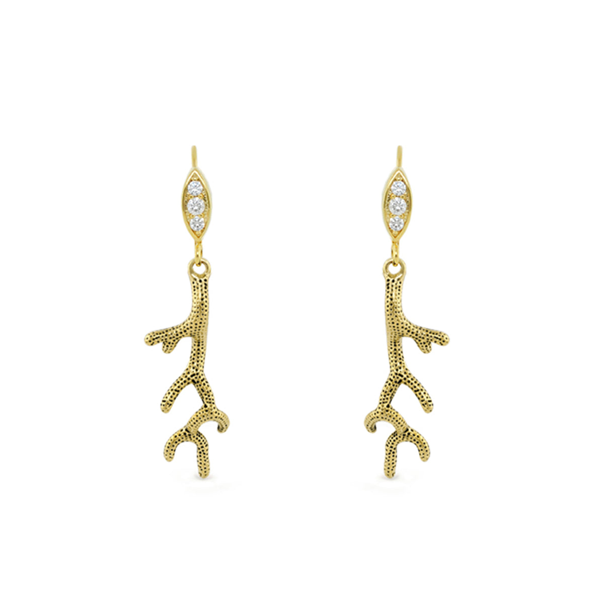 Eau Coral Earrings