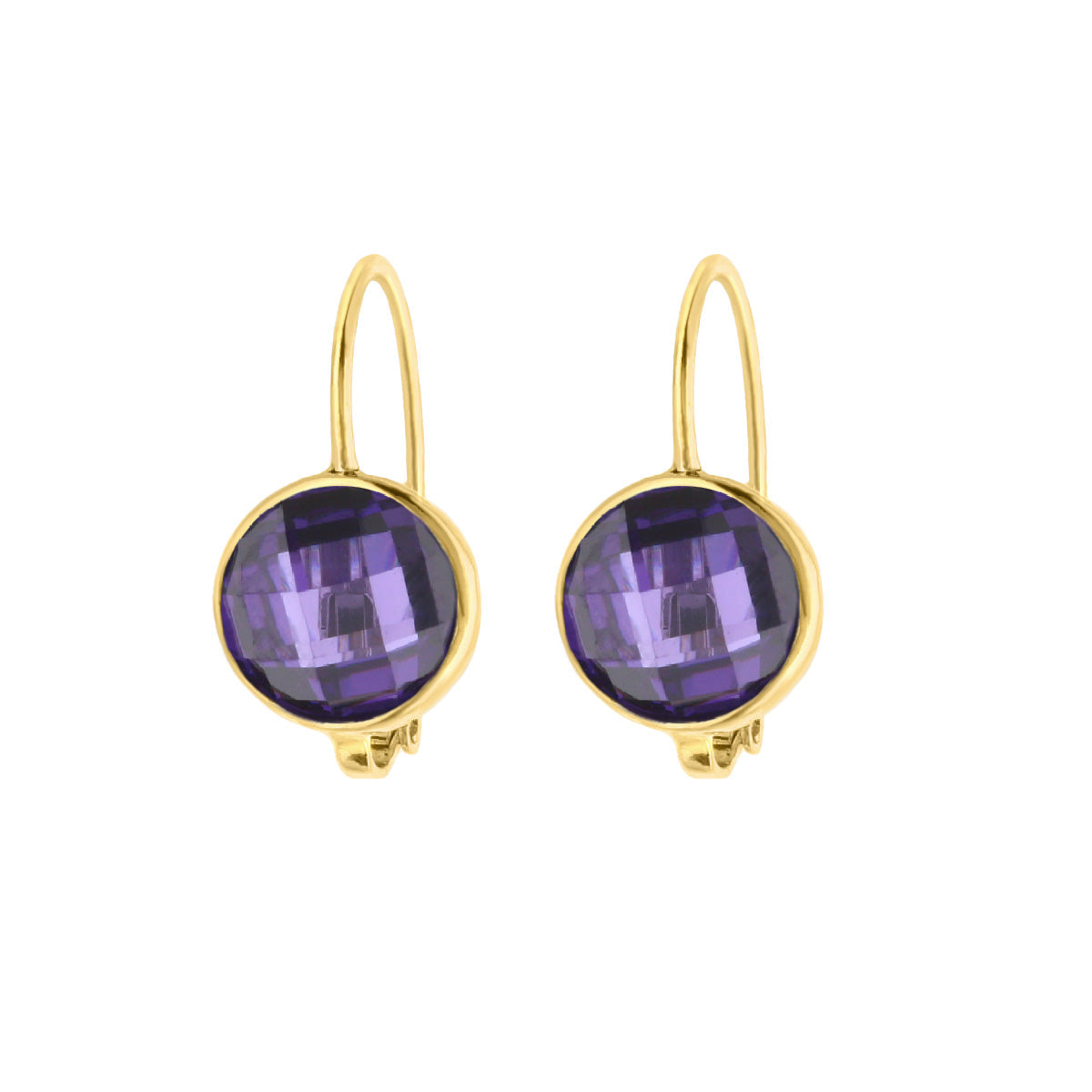 June Birthstone Color Earrings