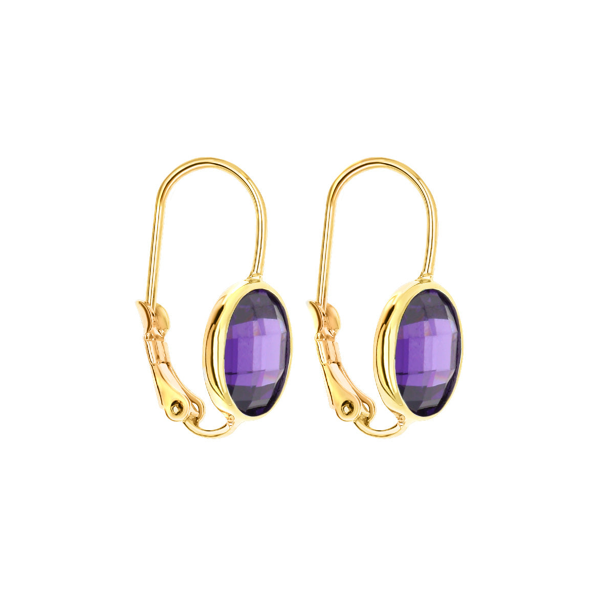 June Birthstone Color Earrings