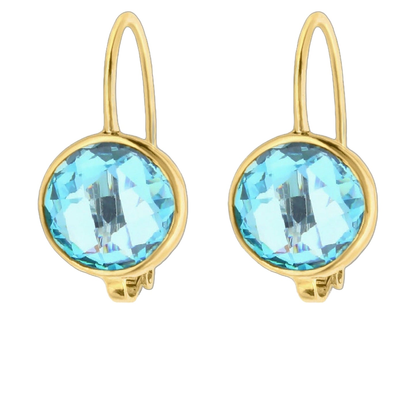 March Birthstone Color Earrings