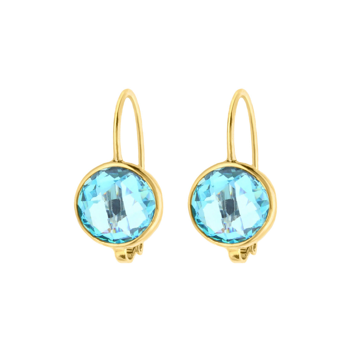 March Birthstone Color Earrings