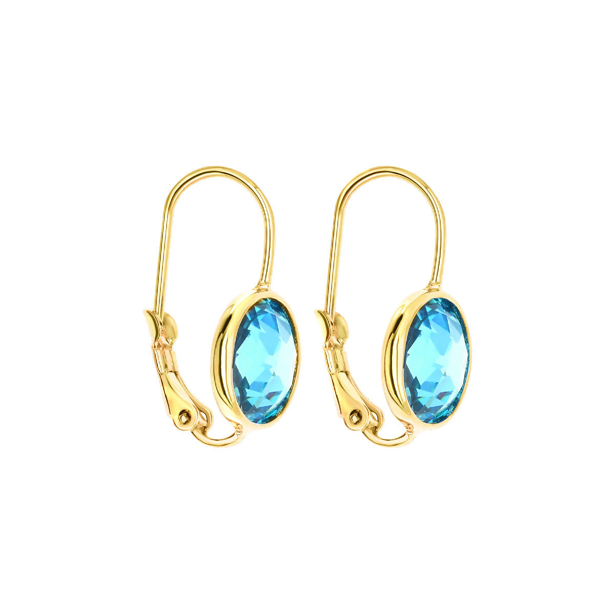 March Birthstone Color Earrings