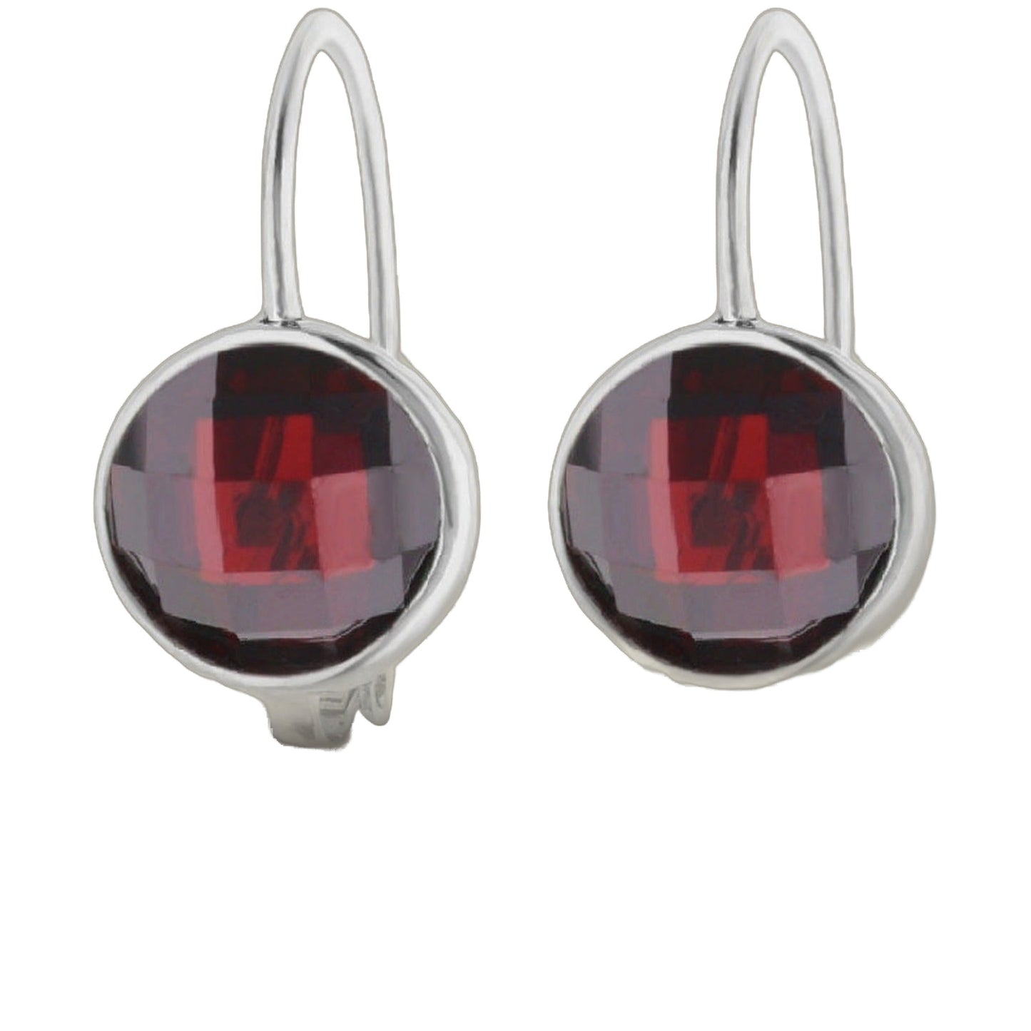 January Birthstone Color Earrings